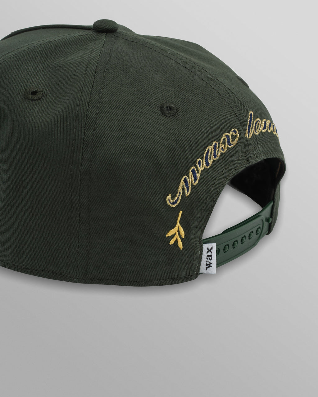 Farrell - Dark Green Cotton Trucker Cap