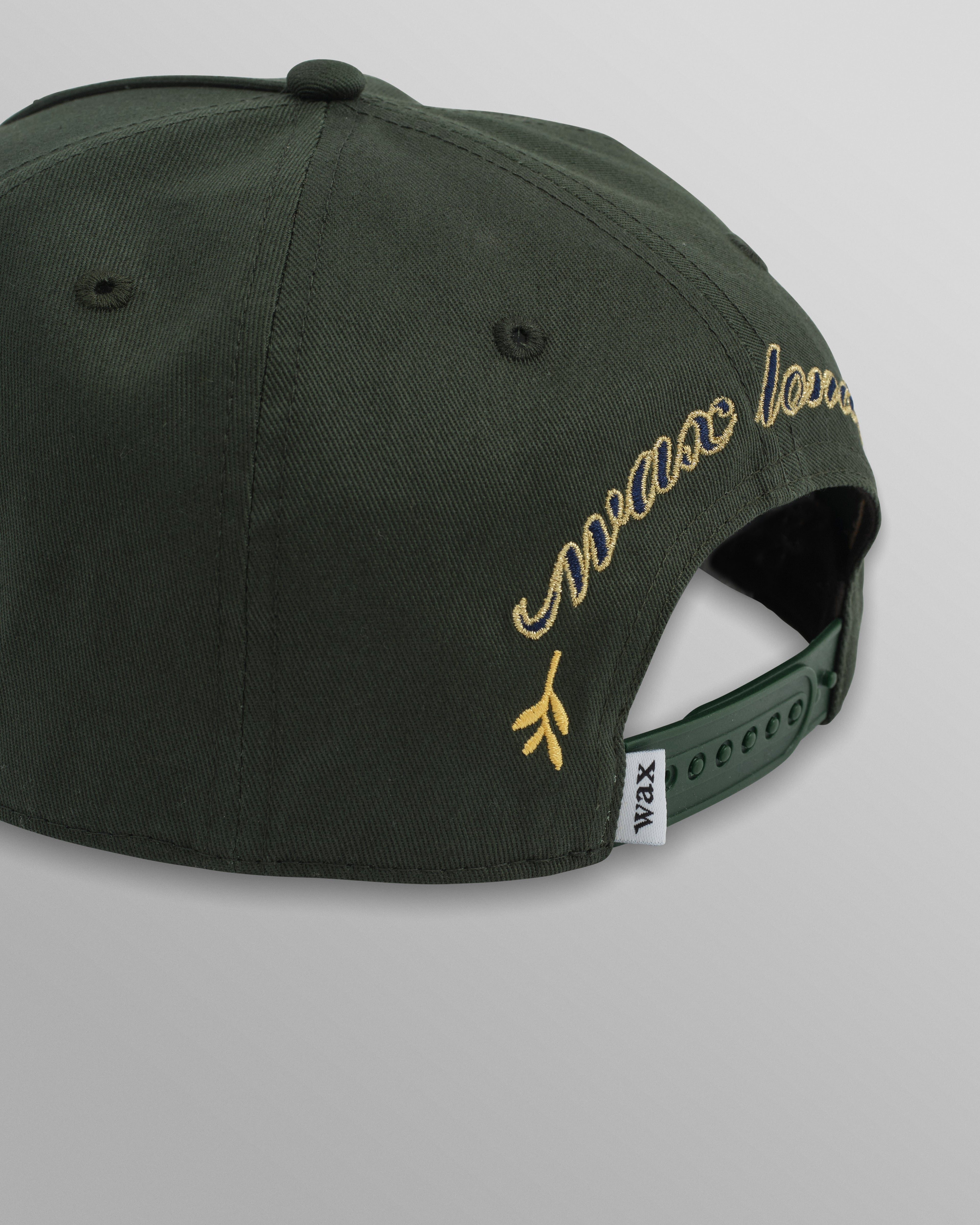 Farrell - Dark Green Cotton Trucker Cap