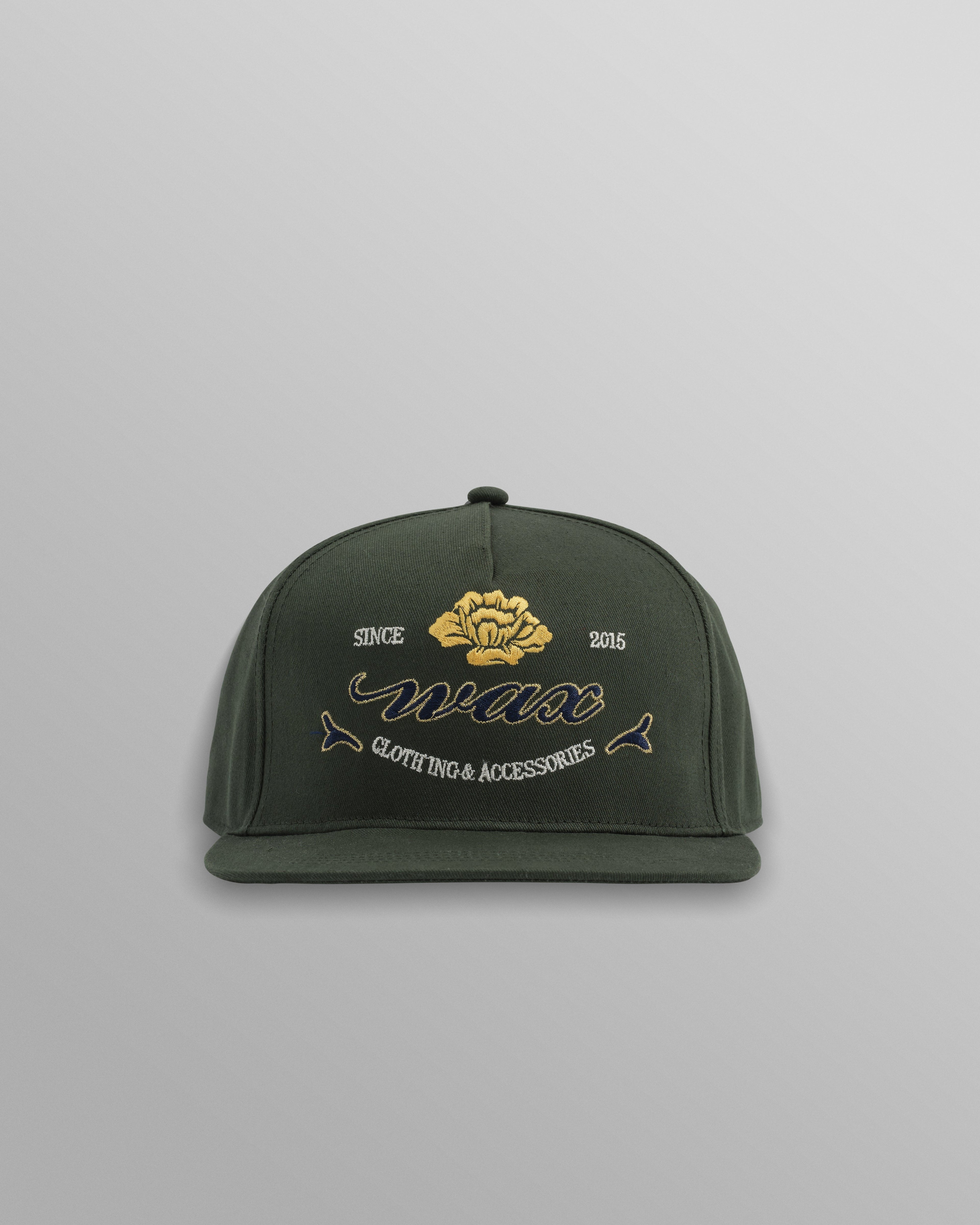 Farrell - Dark Green Cotton Trucker Cap