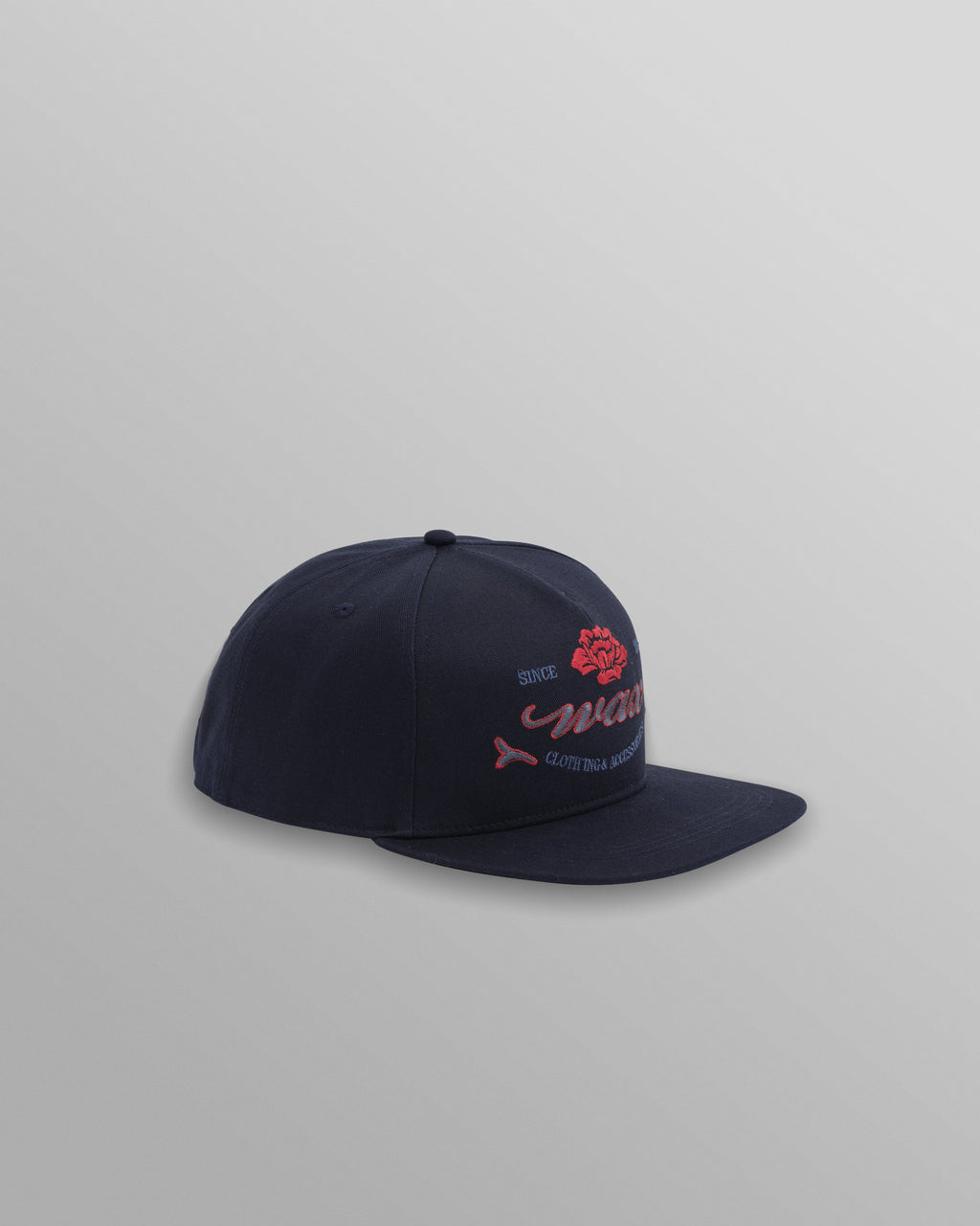 Farrell - Navy Cotton Trucker Cap