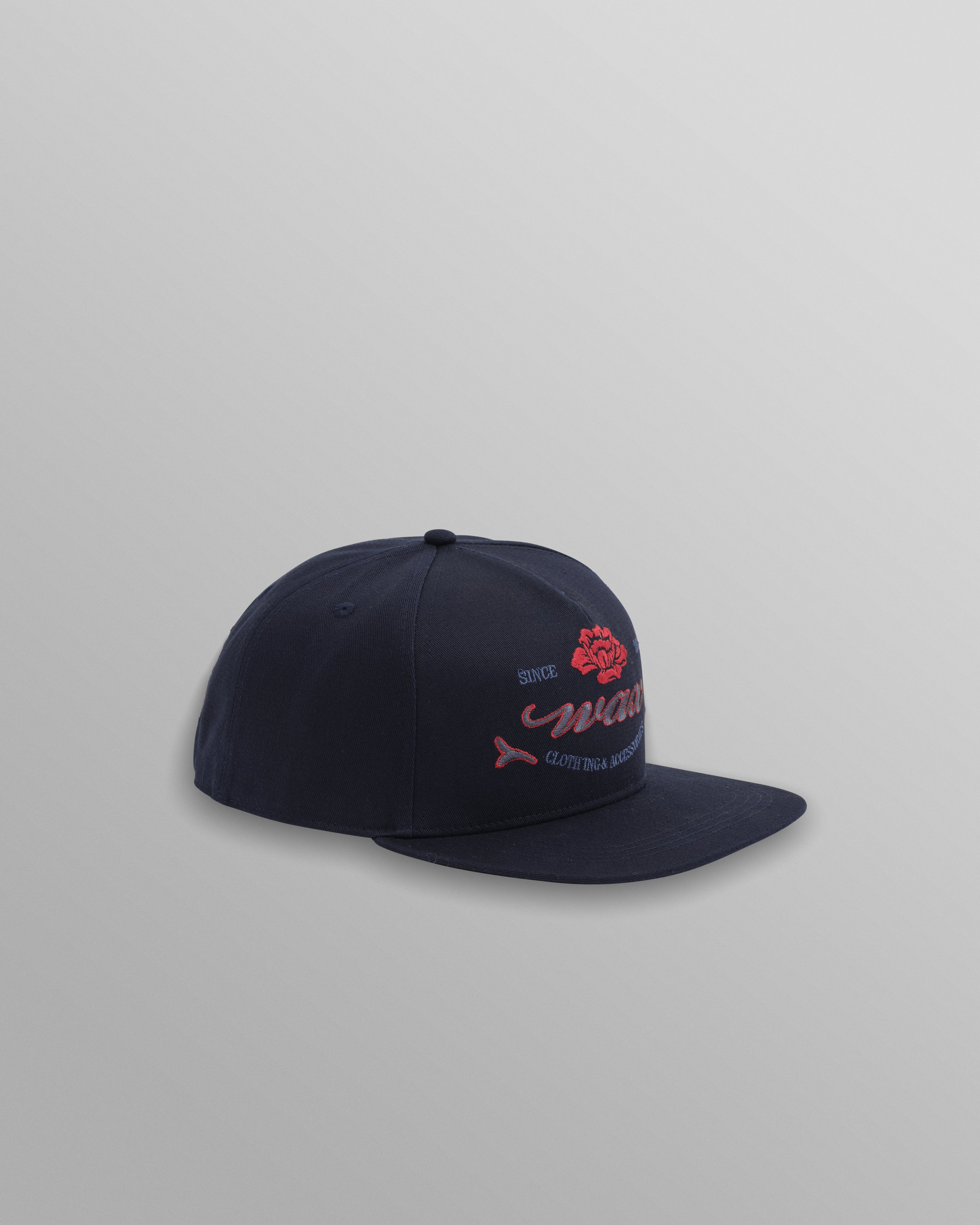 Farrell - Navy Cotton Trucker Cap