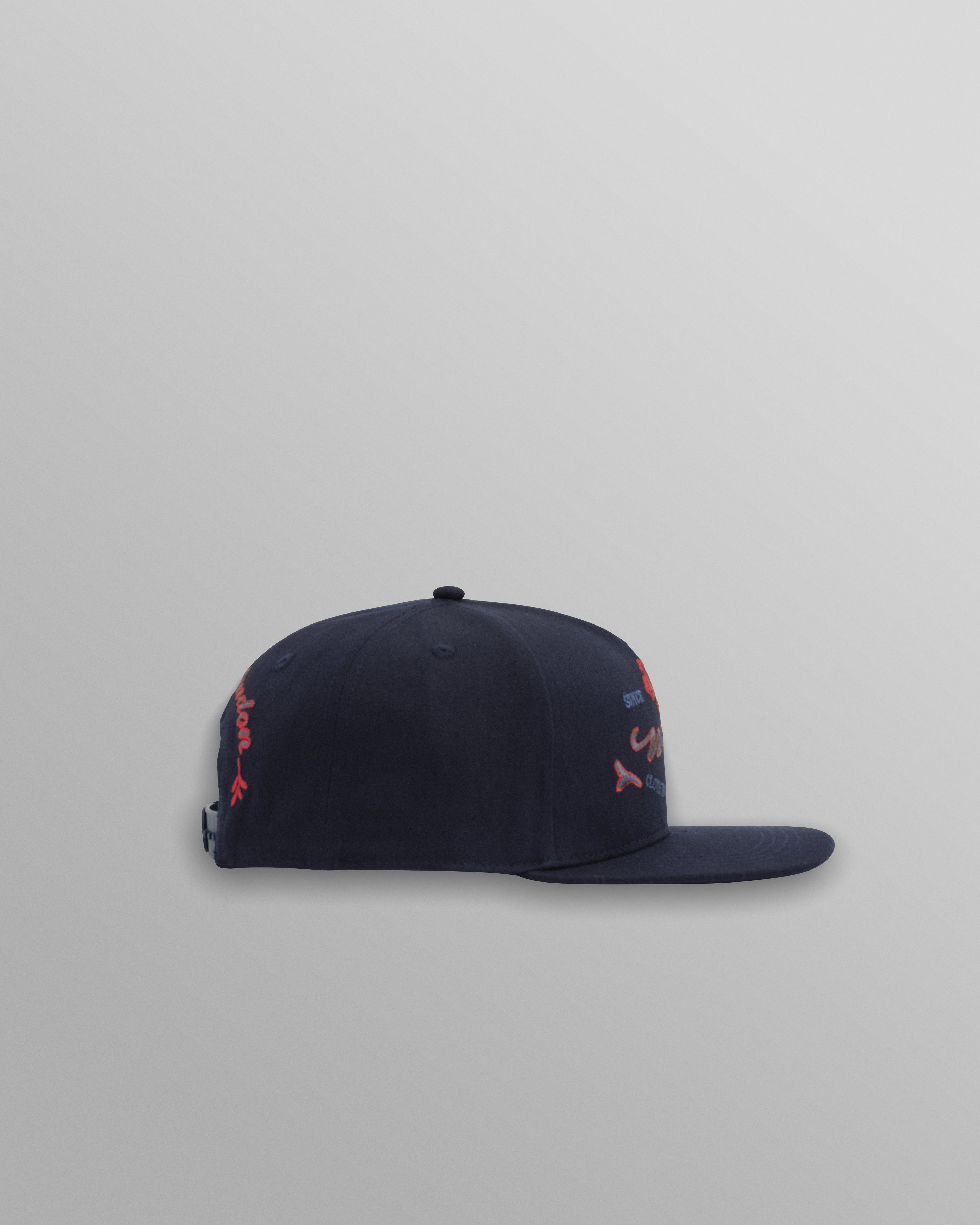 Farrell - Navy Cotton Trucker Cap