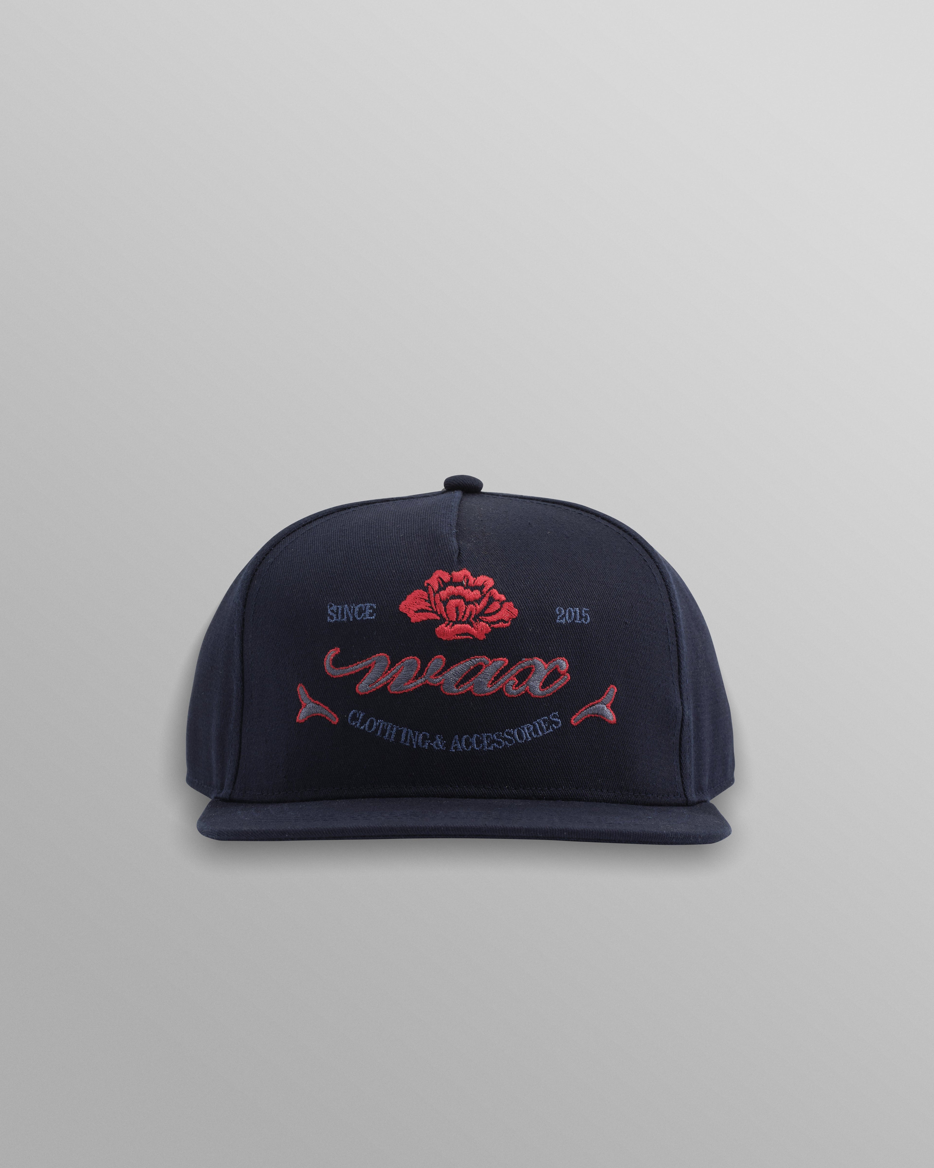 Farrell - Navy Cotton Trucker Cap