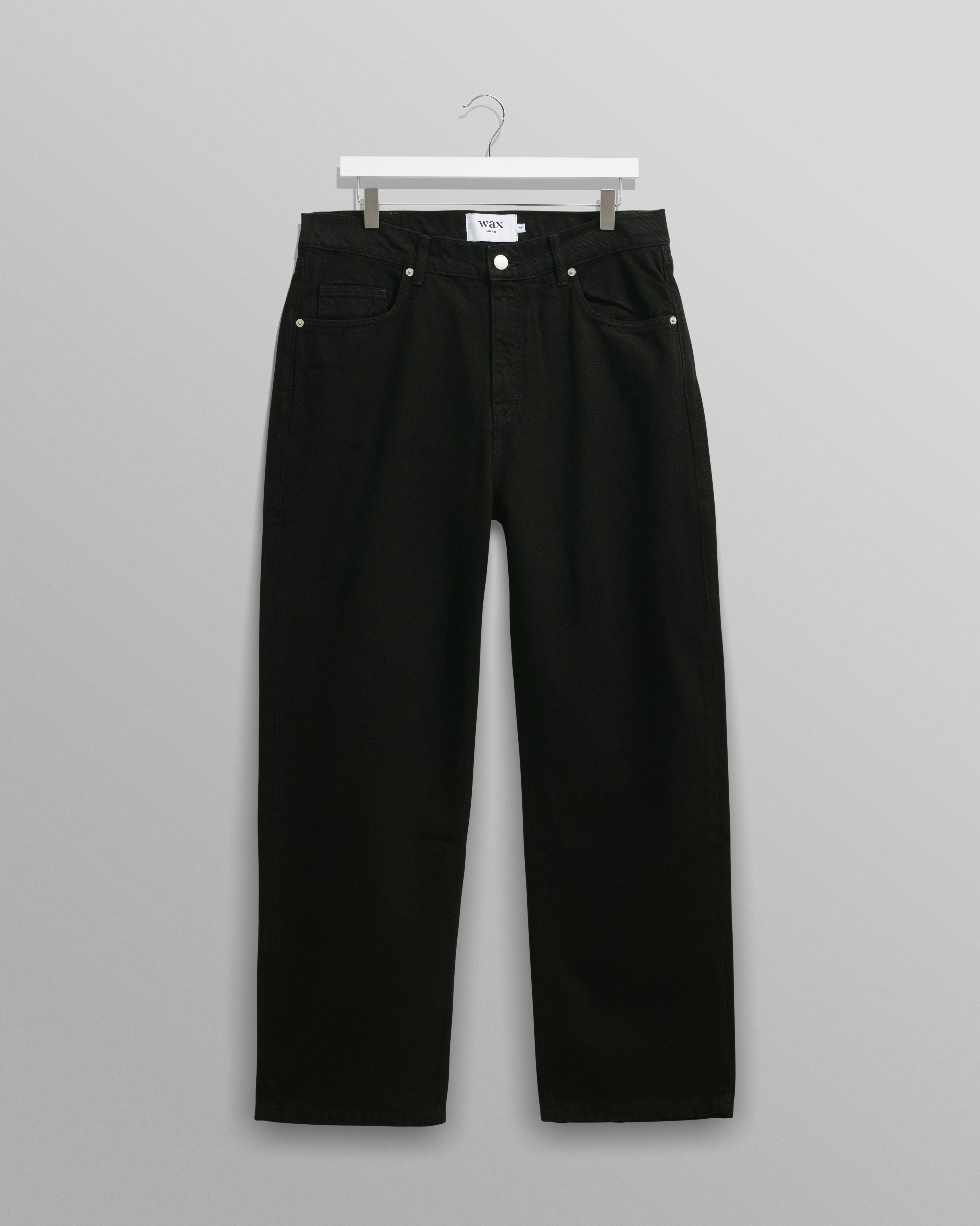 Felix - Black Loose Fit Denim Jeans