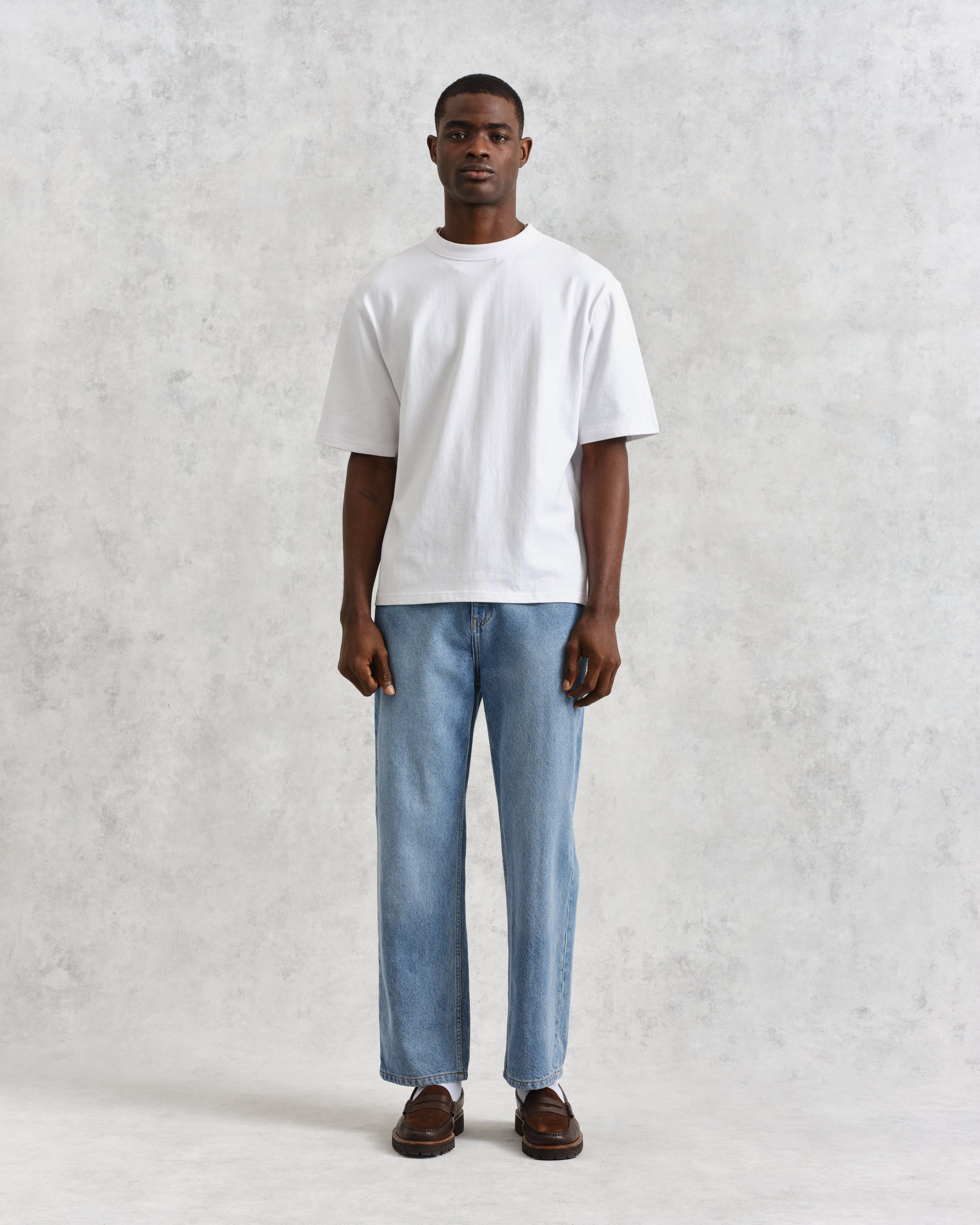 Felix - Blue Loose Fit Denim Jeans