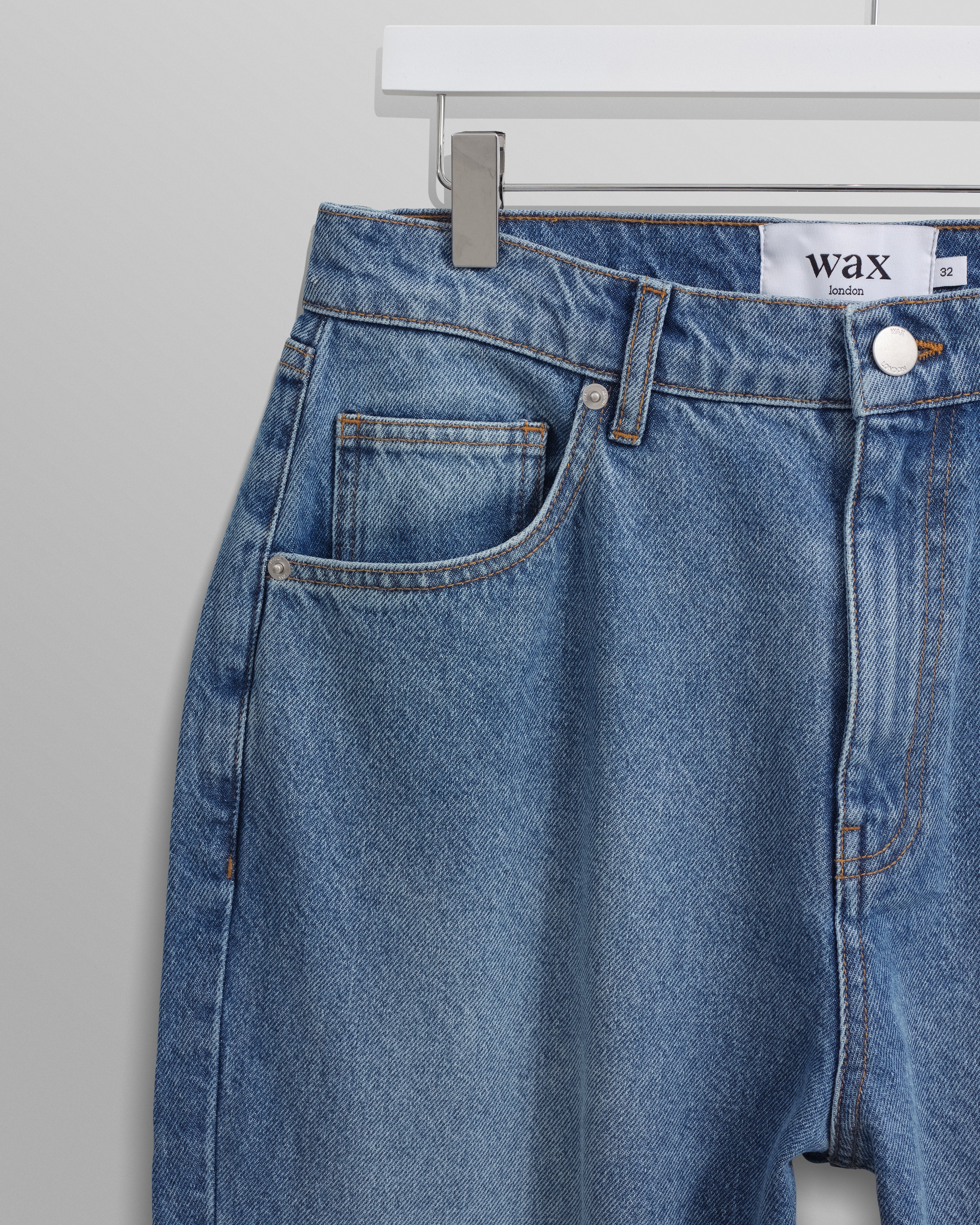 Felix - Blue Loose Fit Denim Jeans