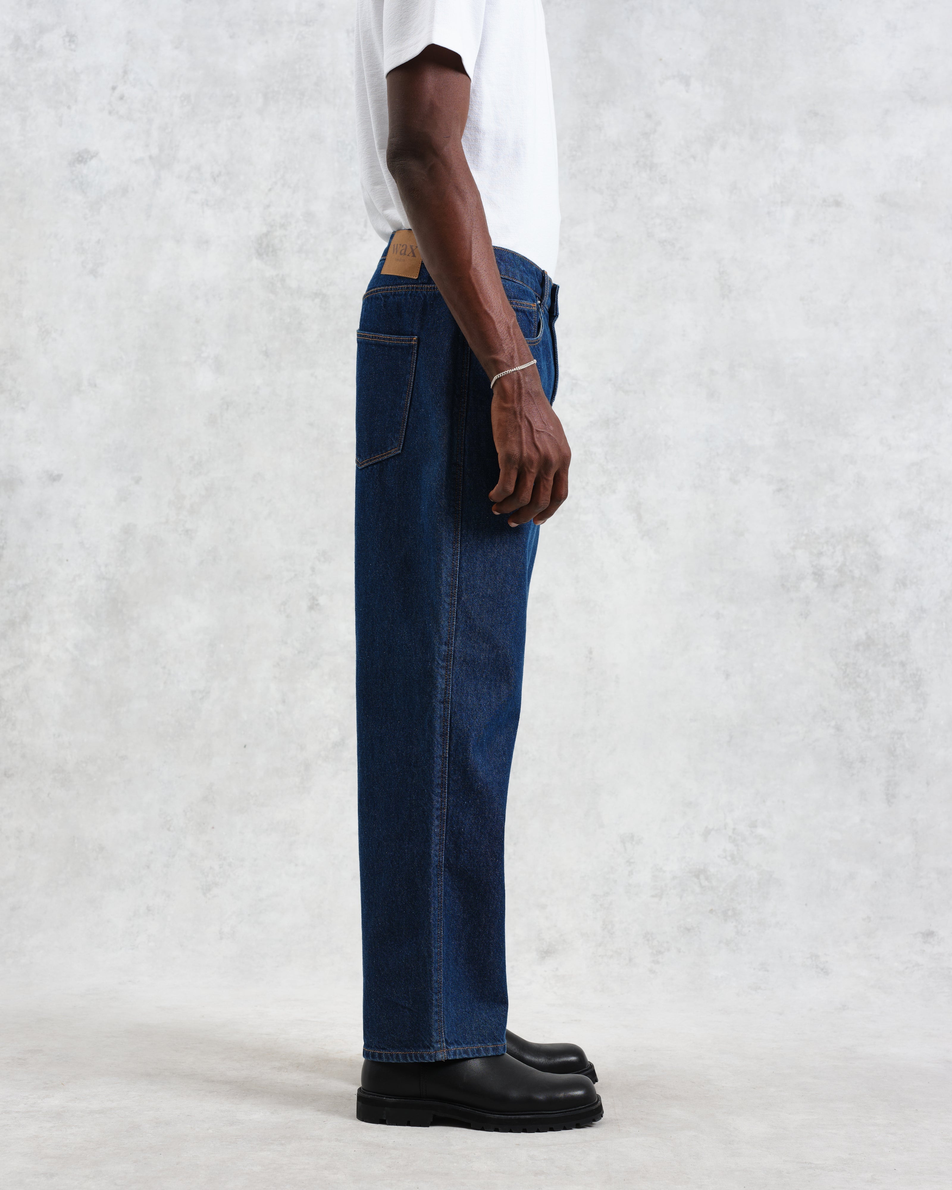Felix - Dark Wash Loose Fit Denim Jeans