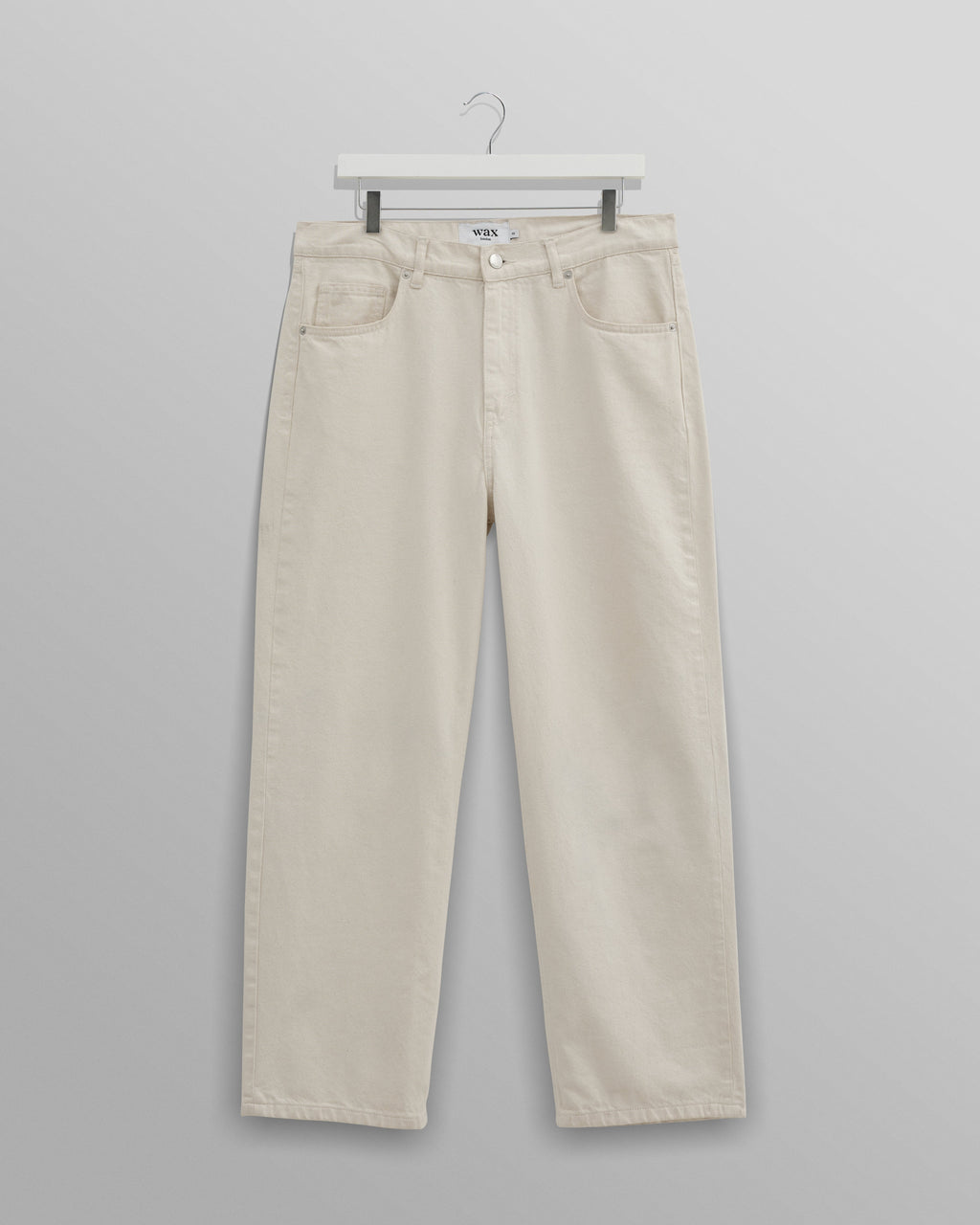 Felix - Ecru Loose Fit Denim Jeans