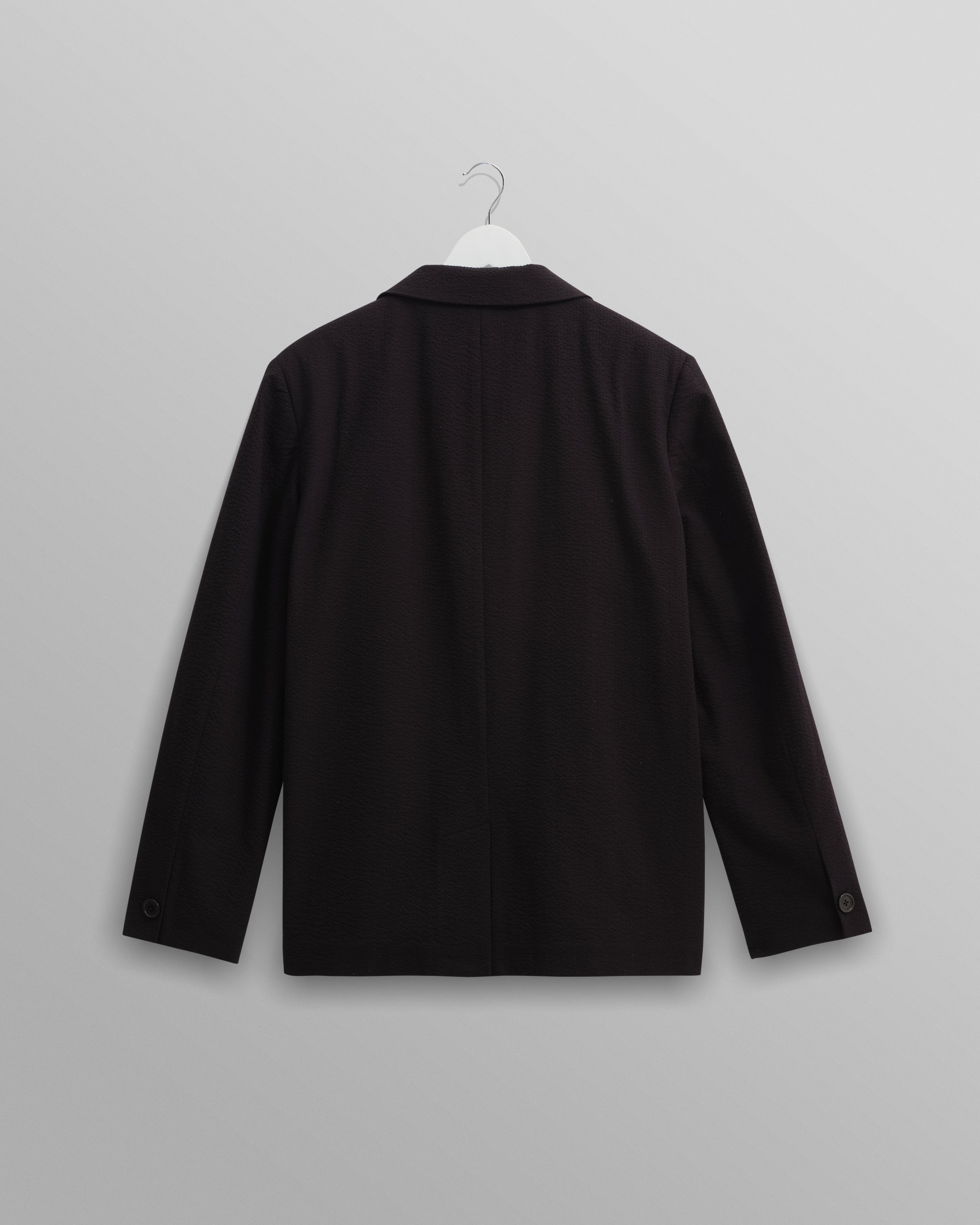 Fintry - Black Seersucker Blazer
