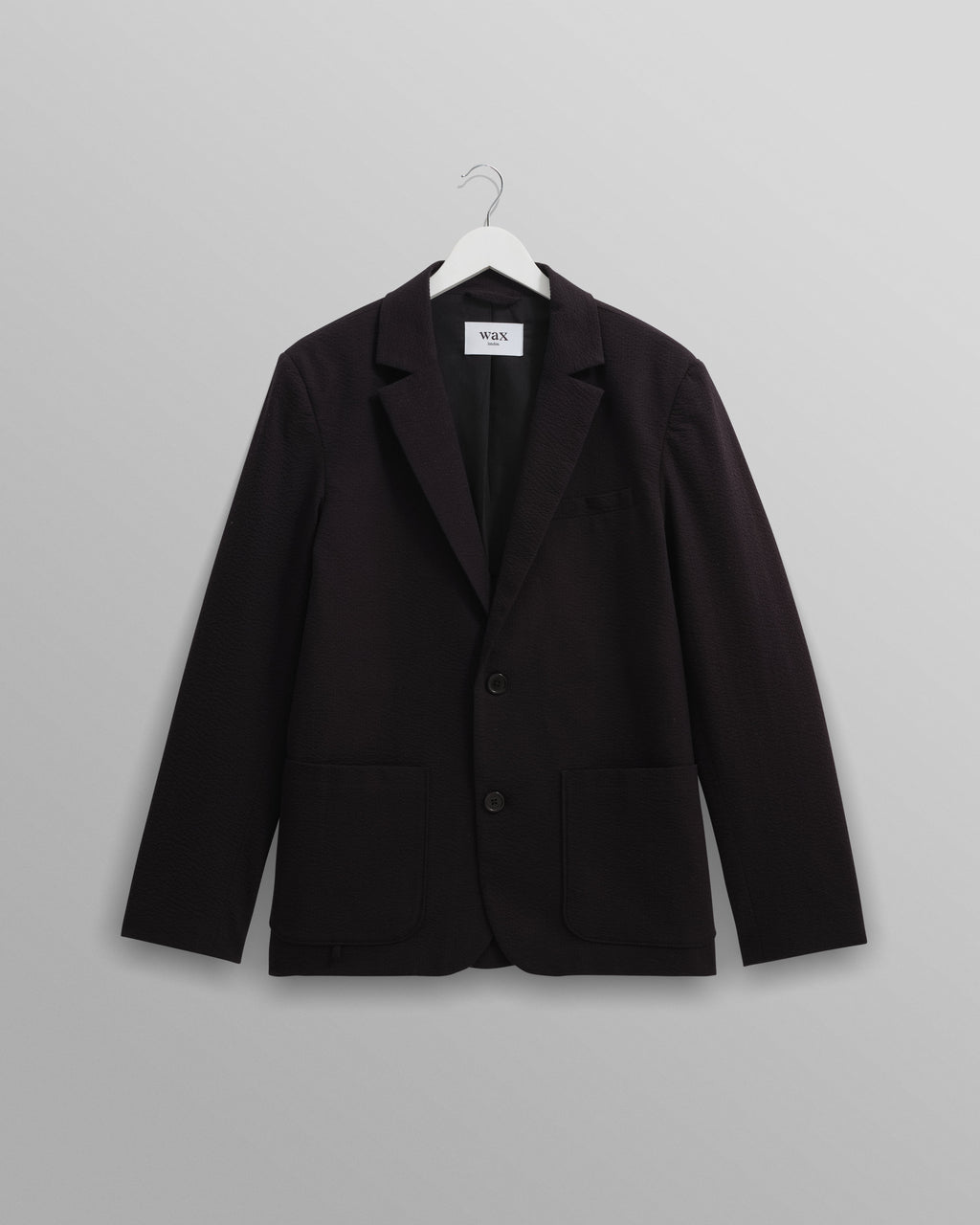 Fintry - Black Seersucker Blazer