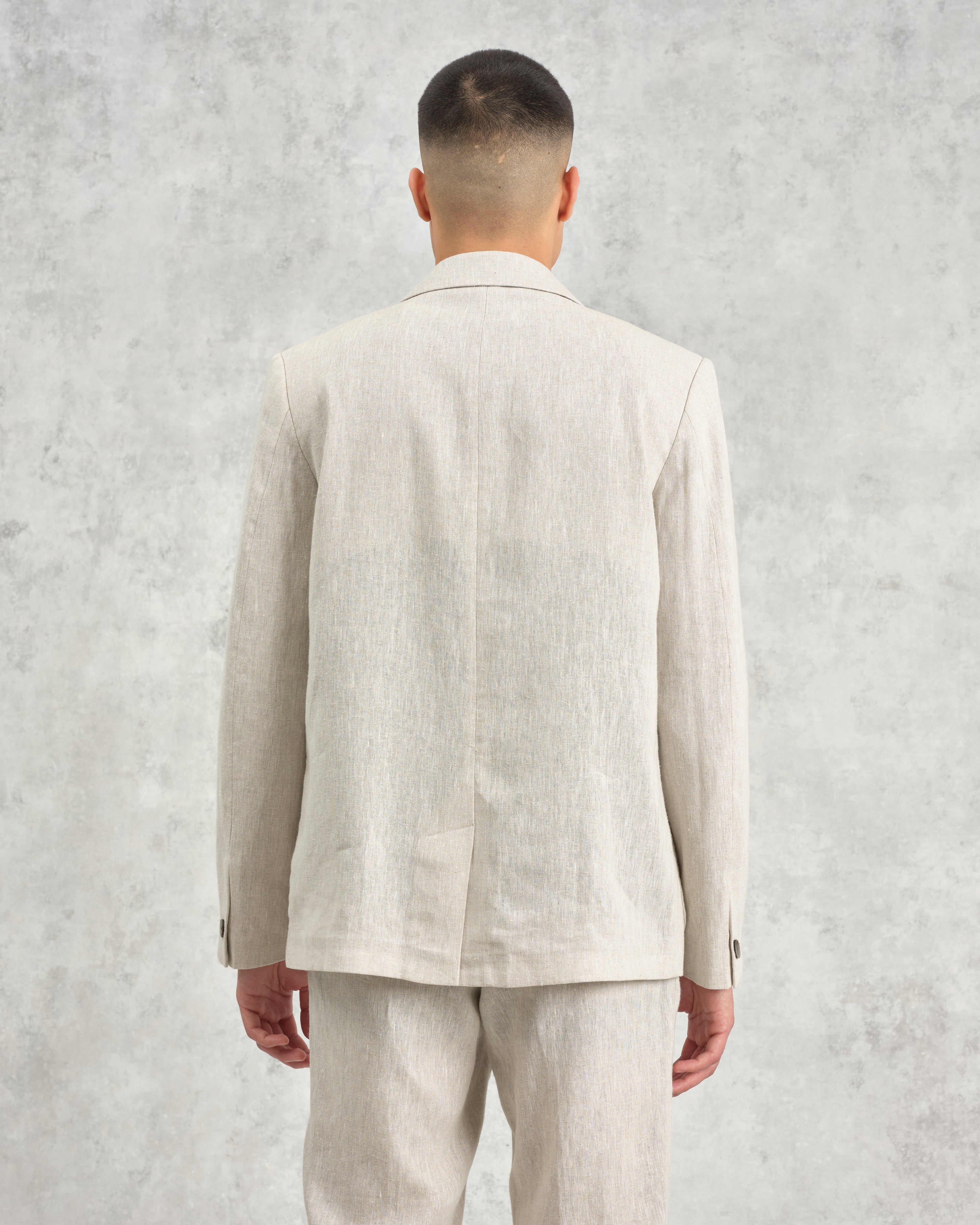 Fintry - Natural Linen Blazer