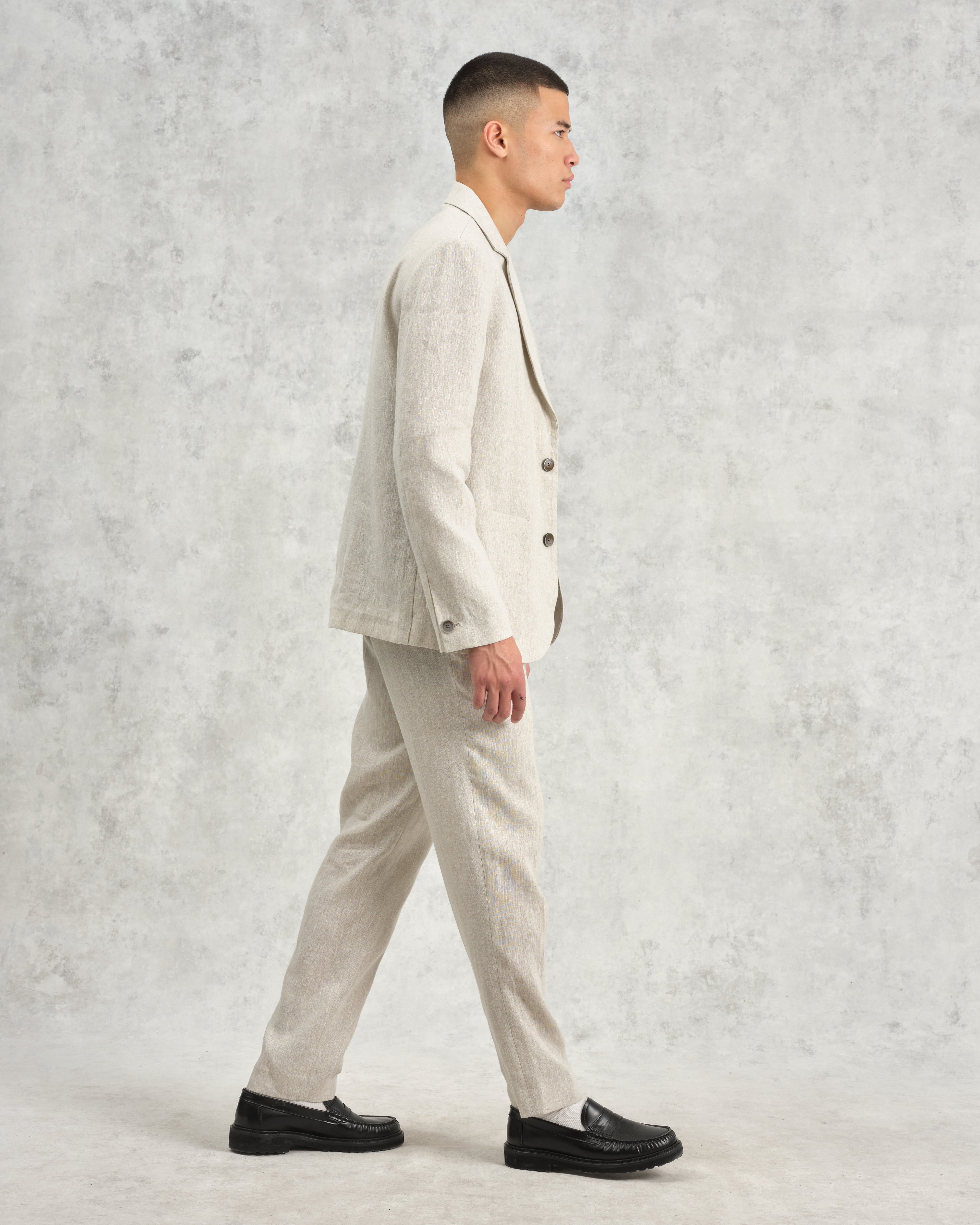 Fintry - Natural Linen Blazer