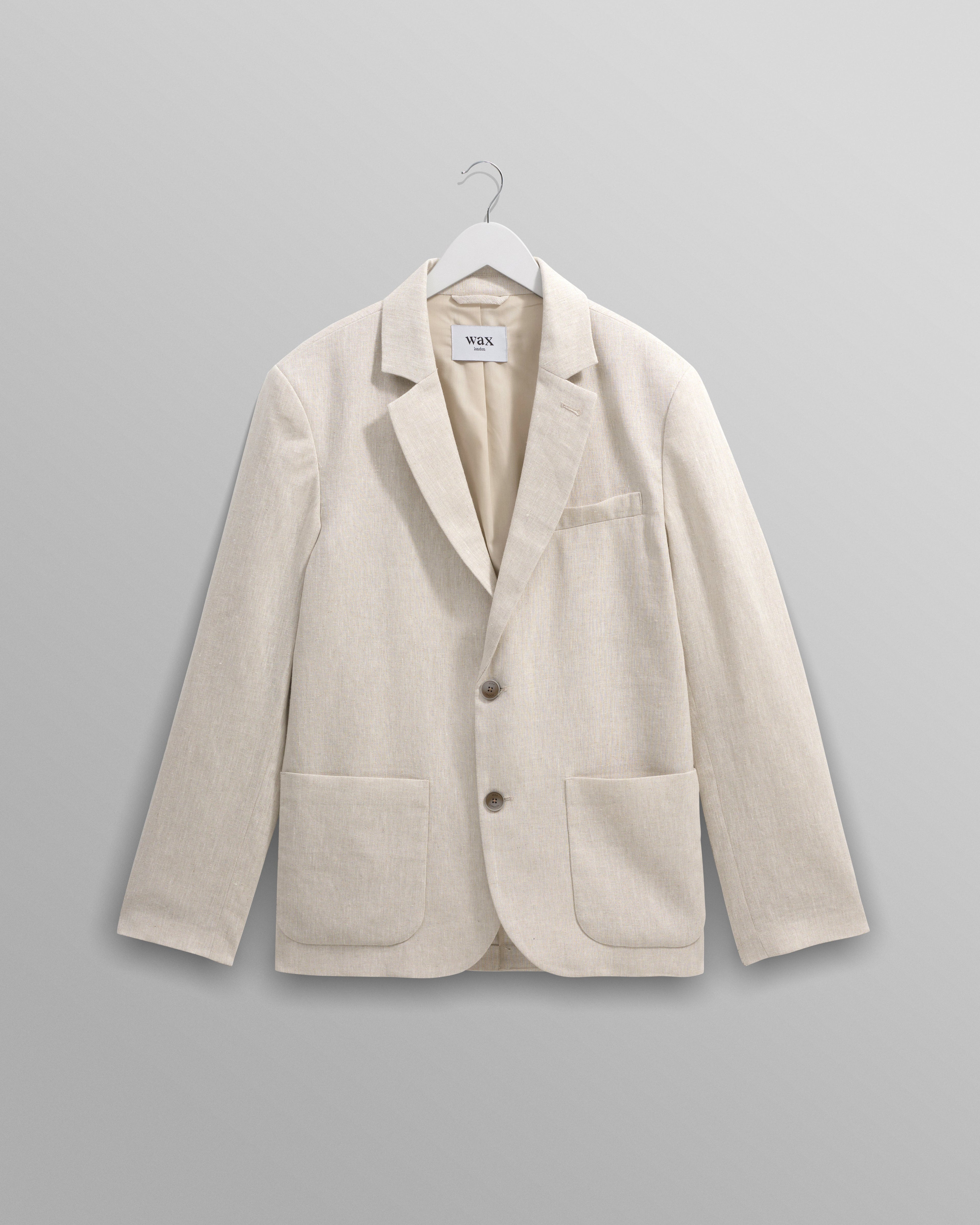 Fintry - Natural Linen Blazer