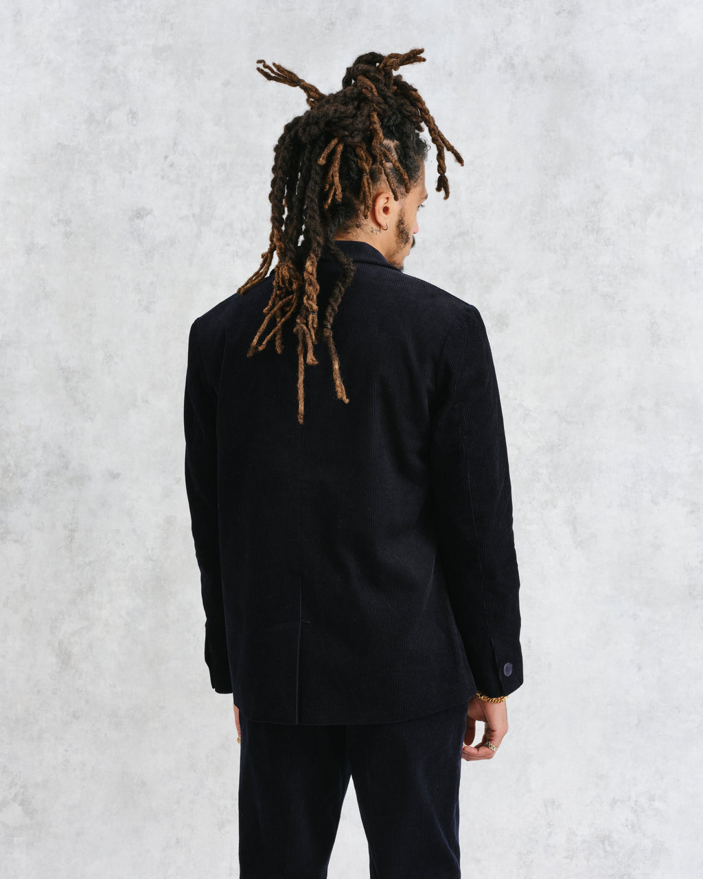 Fintry - Navy Corduroy Blazer