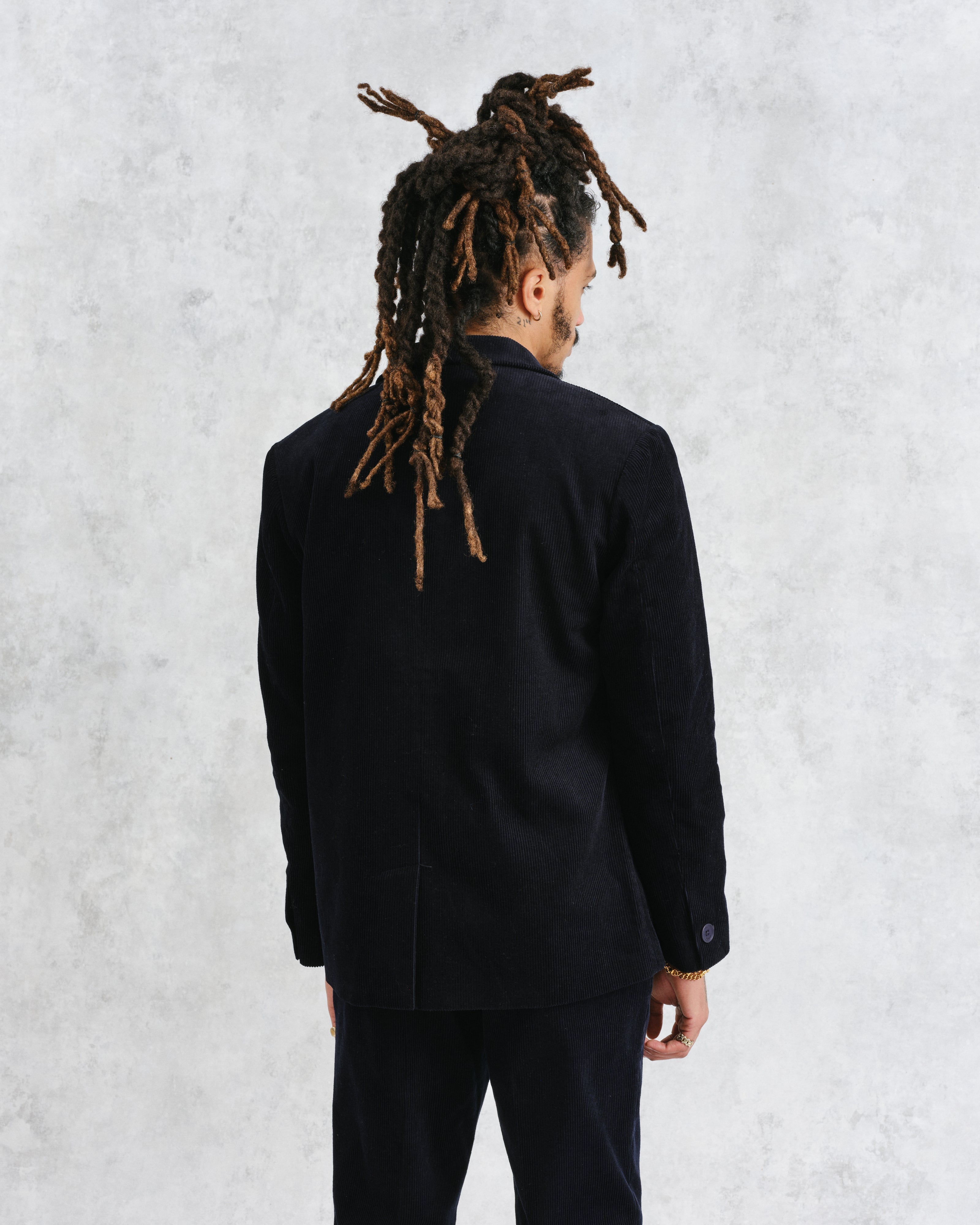 Fintry - Navy Corduroy Blazer