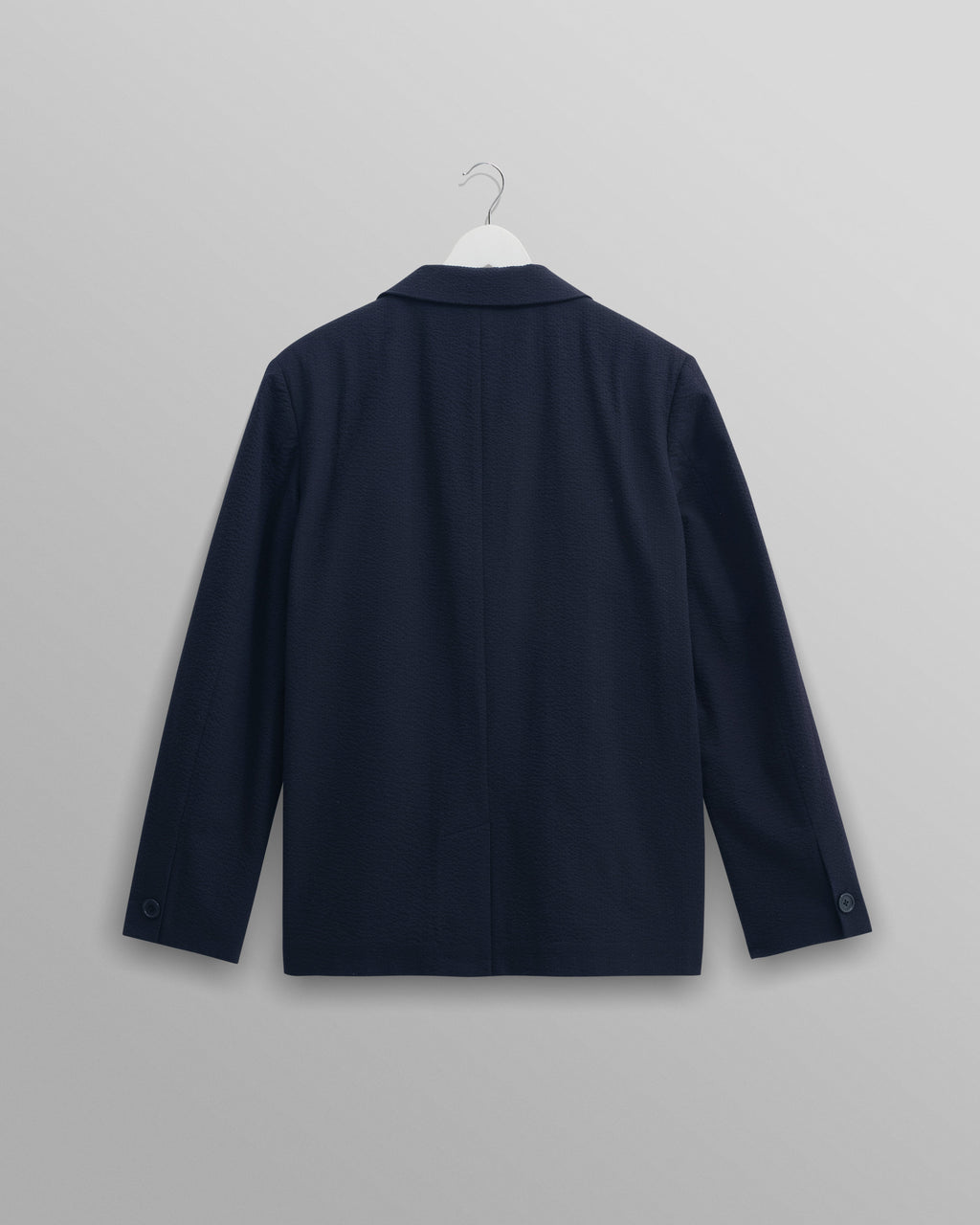 Fintry - Navy Seersucker Blazer