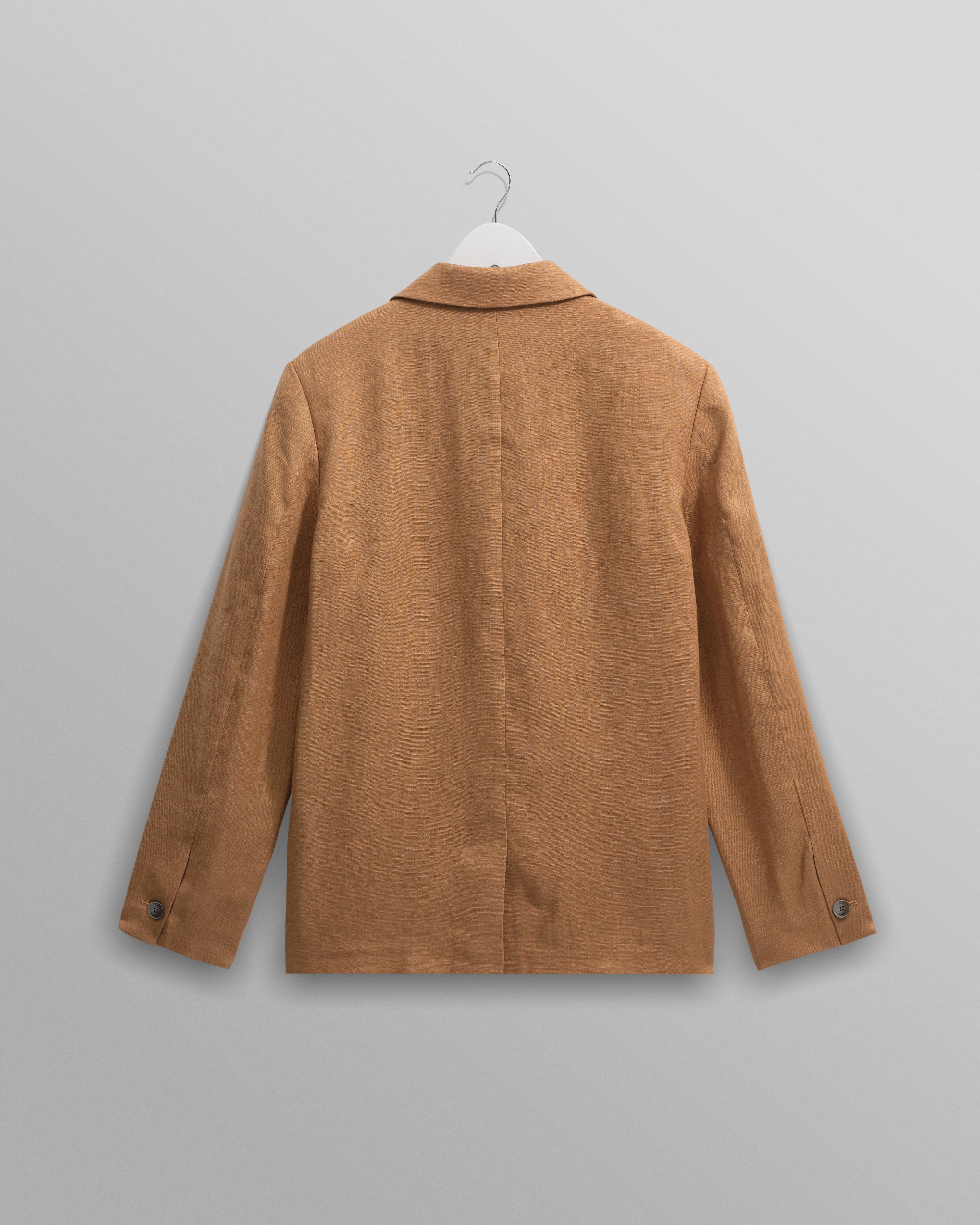 Fintry - Tan Linen Blazer