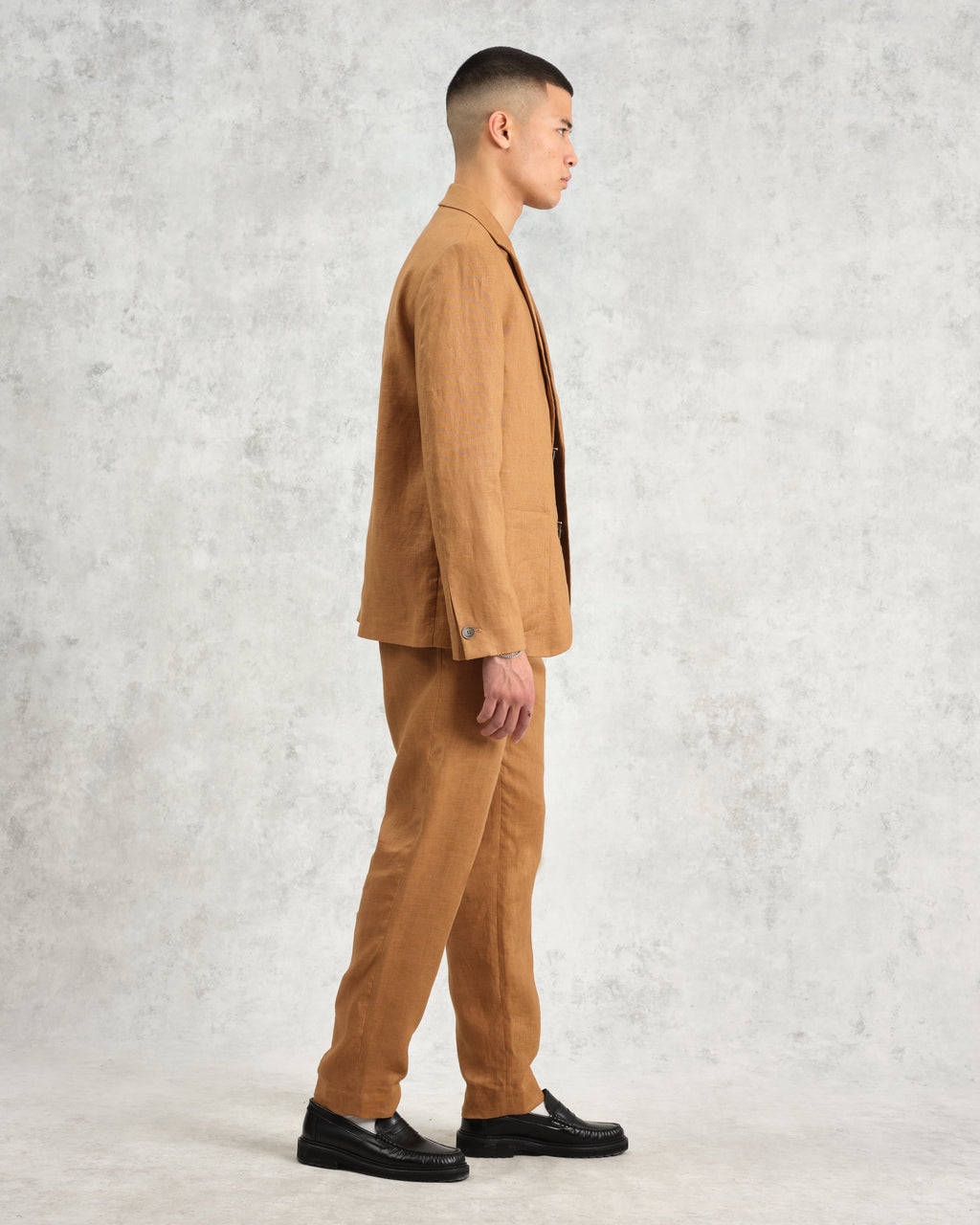Fintry - Tan Linen Blazer