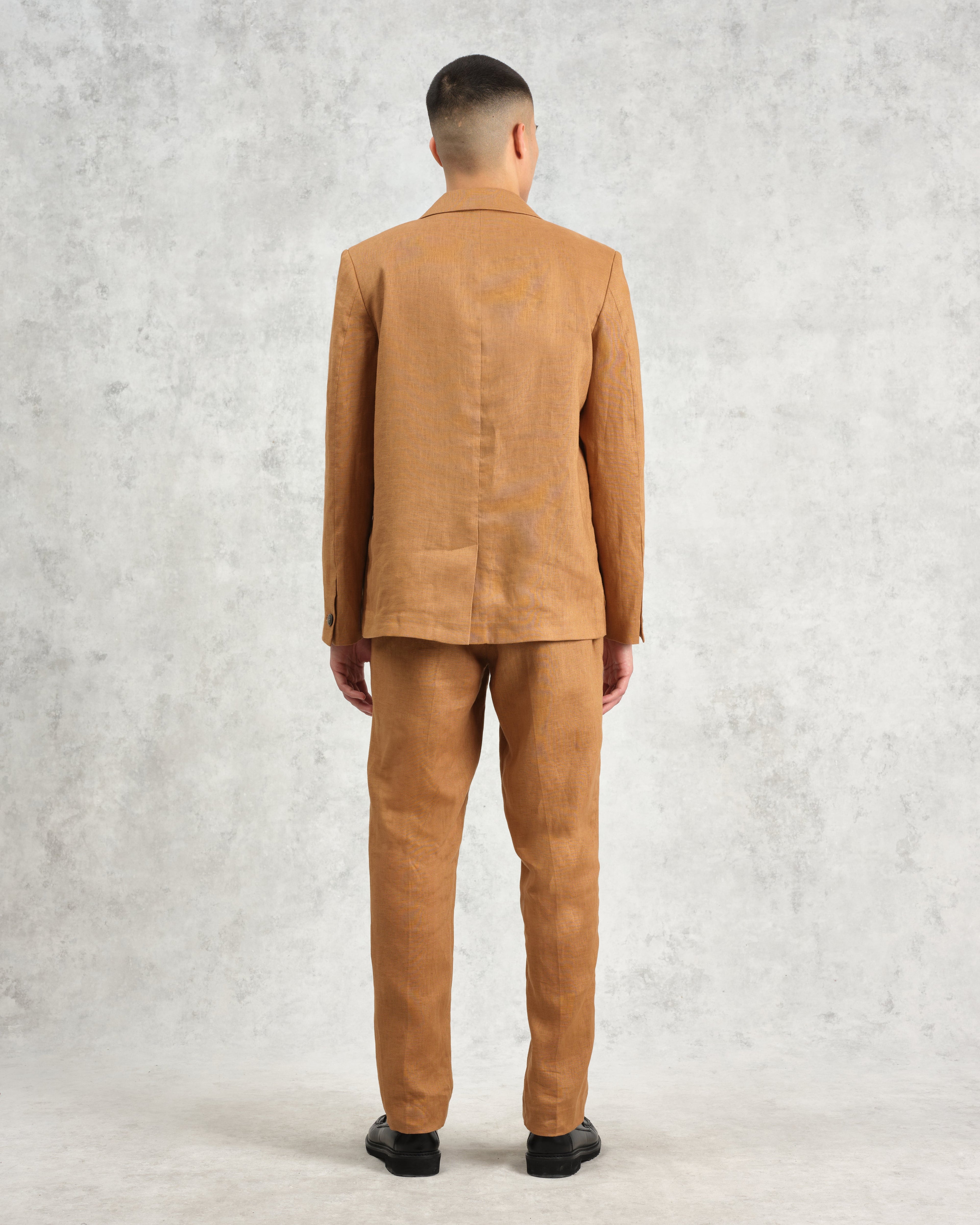 Fintry - Tan Linen Blazer
