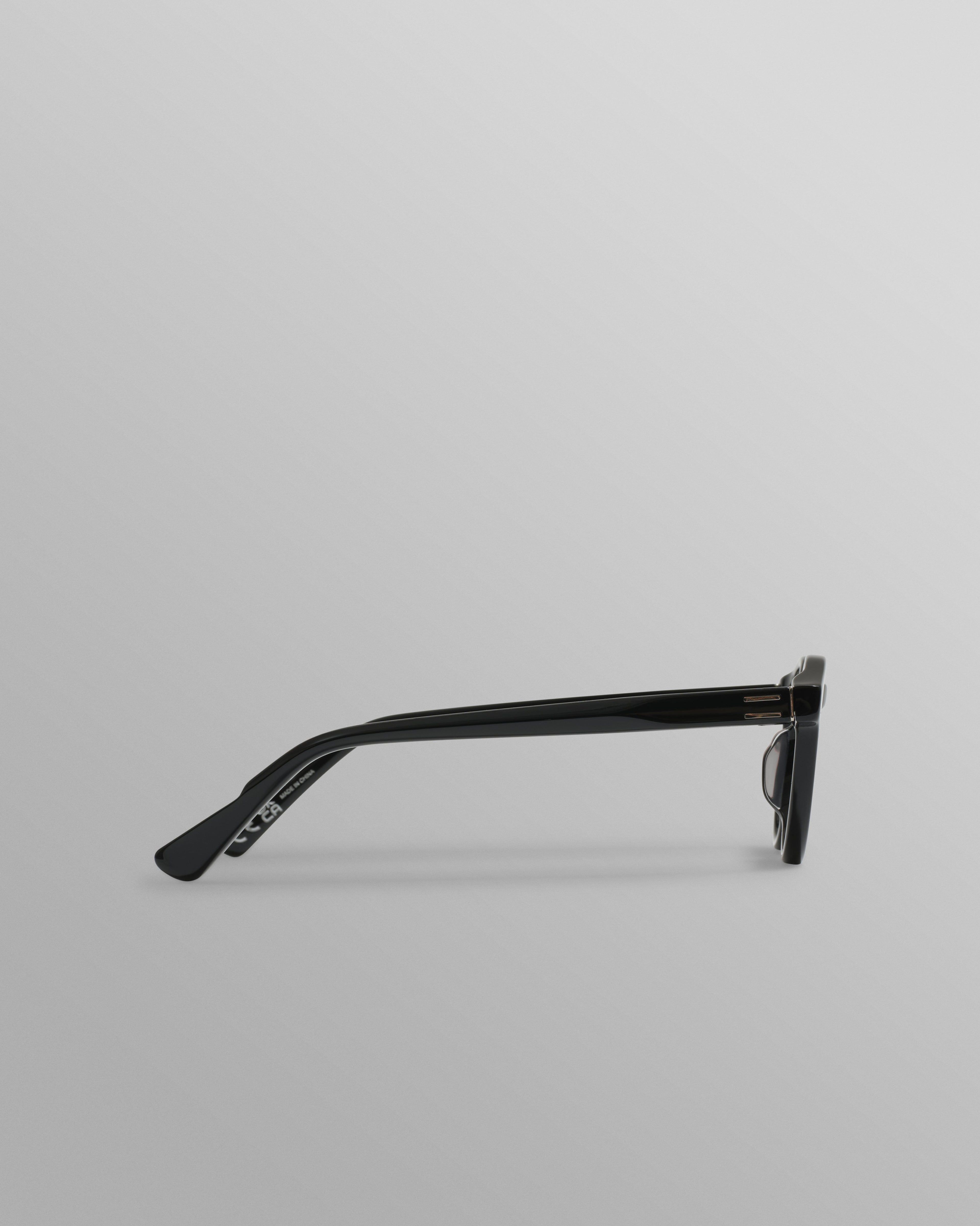 Fulham - Black Acetate Round Sunglasses