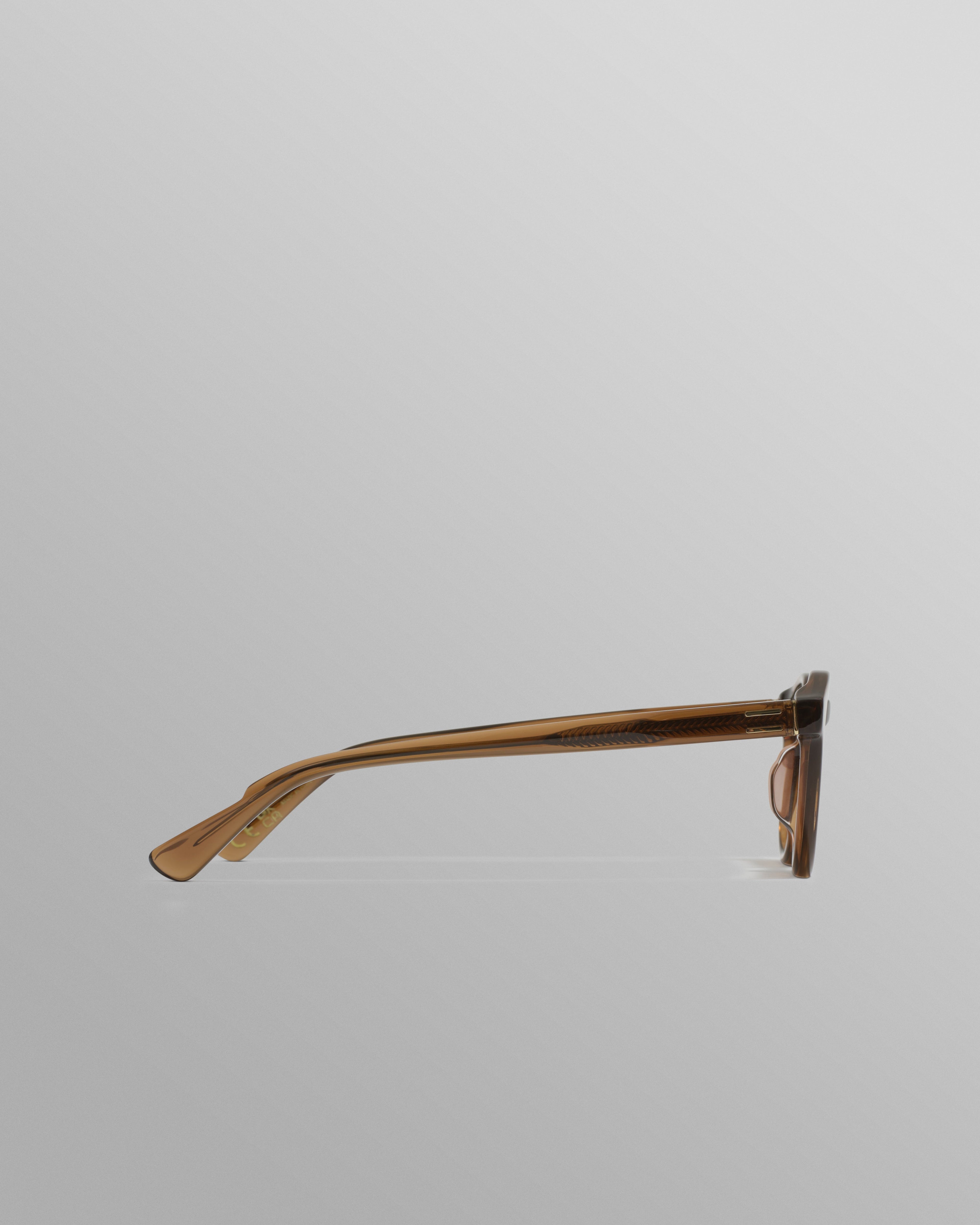 Fulham - Treacle Brown Acetate Round Sunglasses
