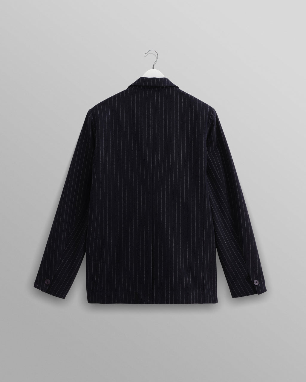 Gekko - Navy Pinstripe Wool Blazer
