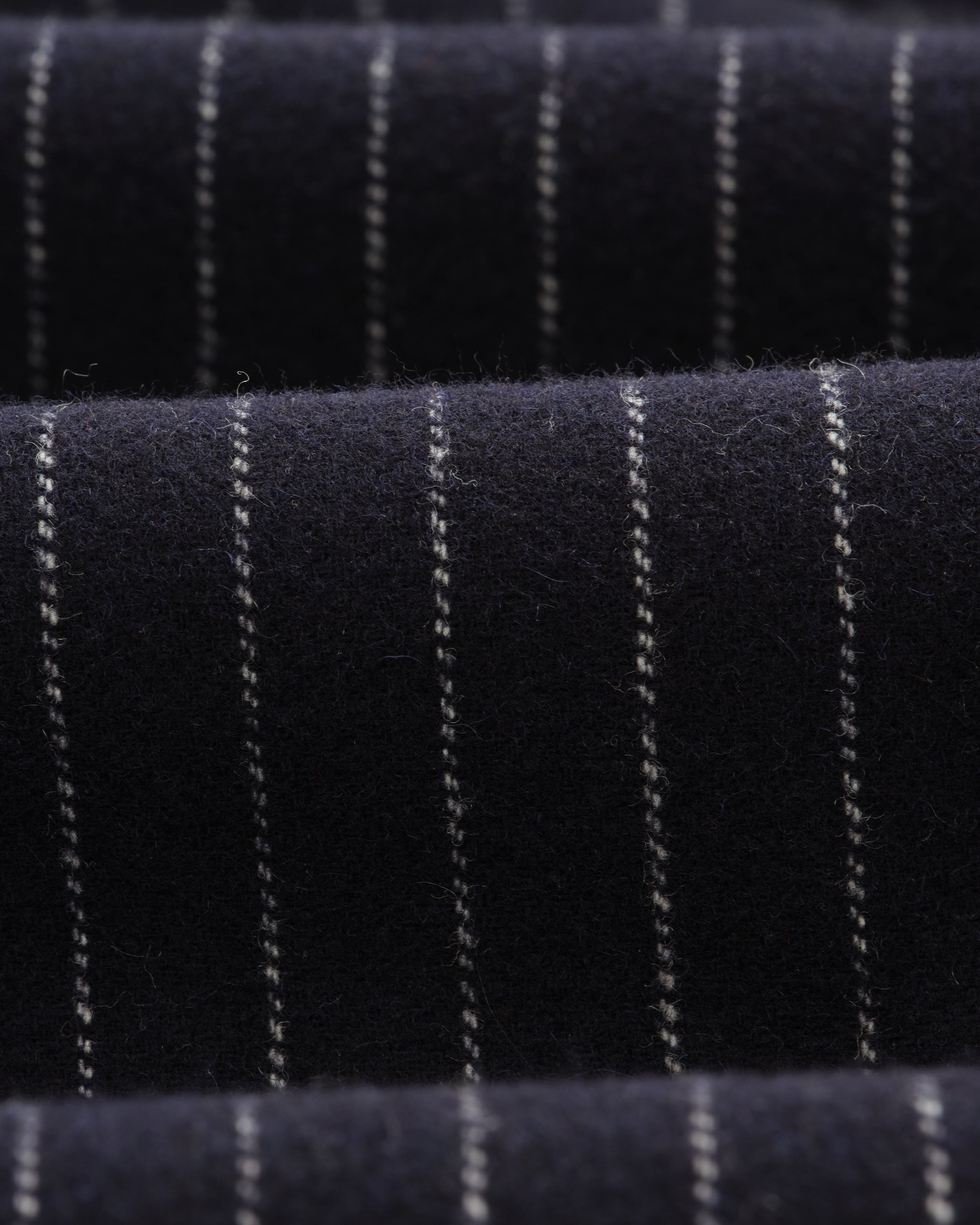 Gekko - Navy Pinstripe Wool Blazer