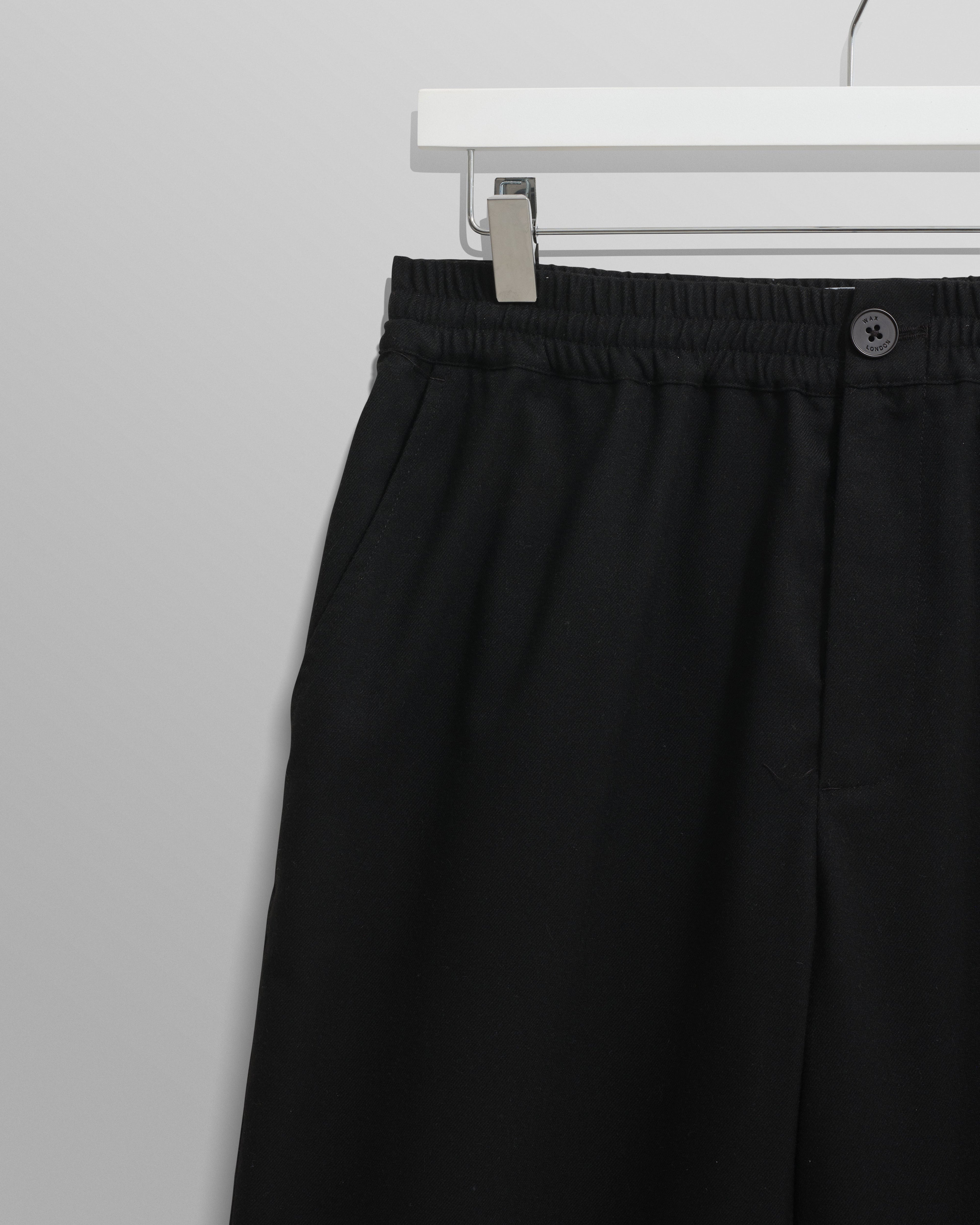 Glencoe - Black Loose Fit Trousers
