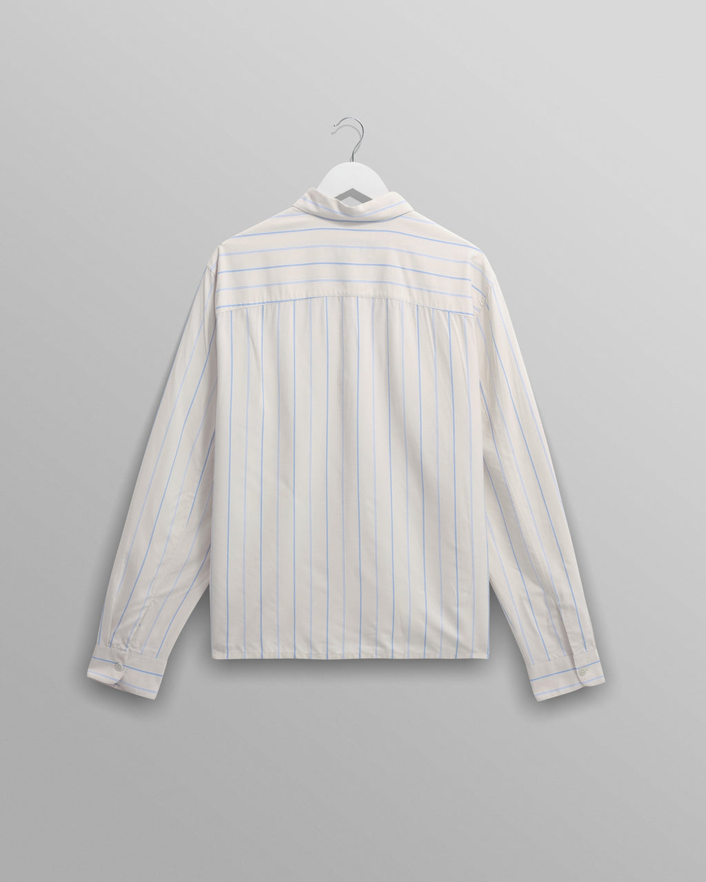 Halcomb - Ecru Stripe Viscose Shirt