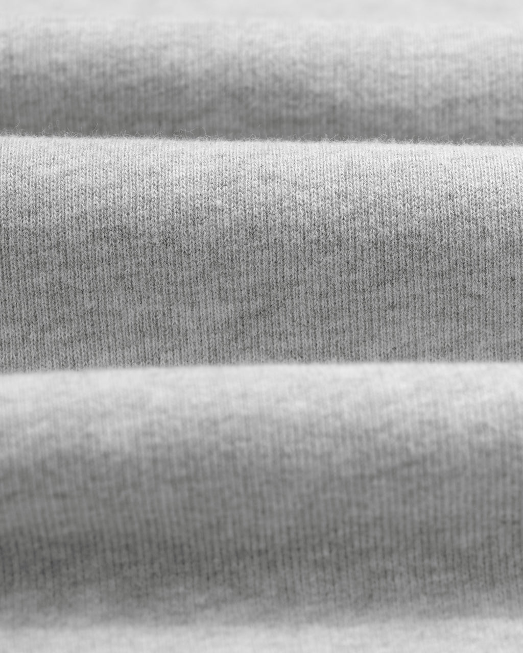 Hoxton - Heather Grey Brushed Organic Cotton Hoodie