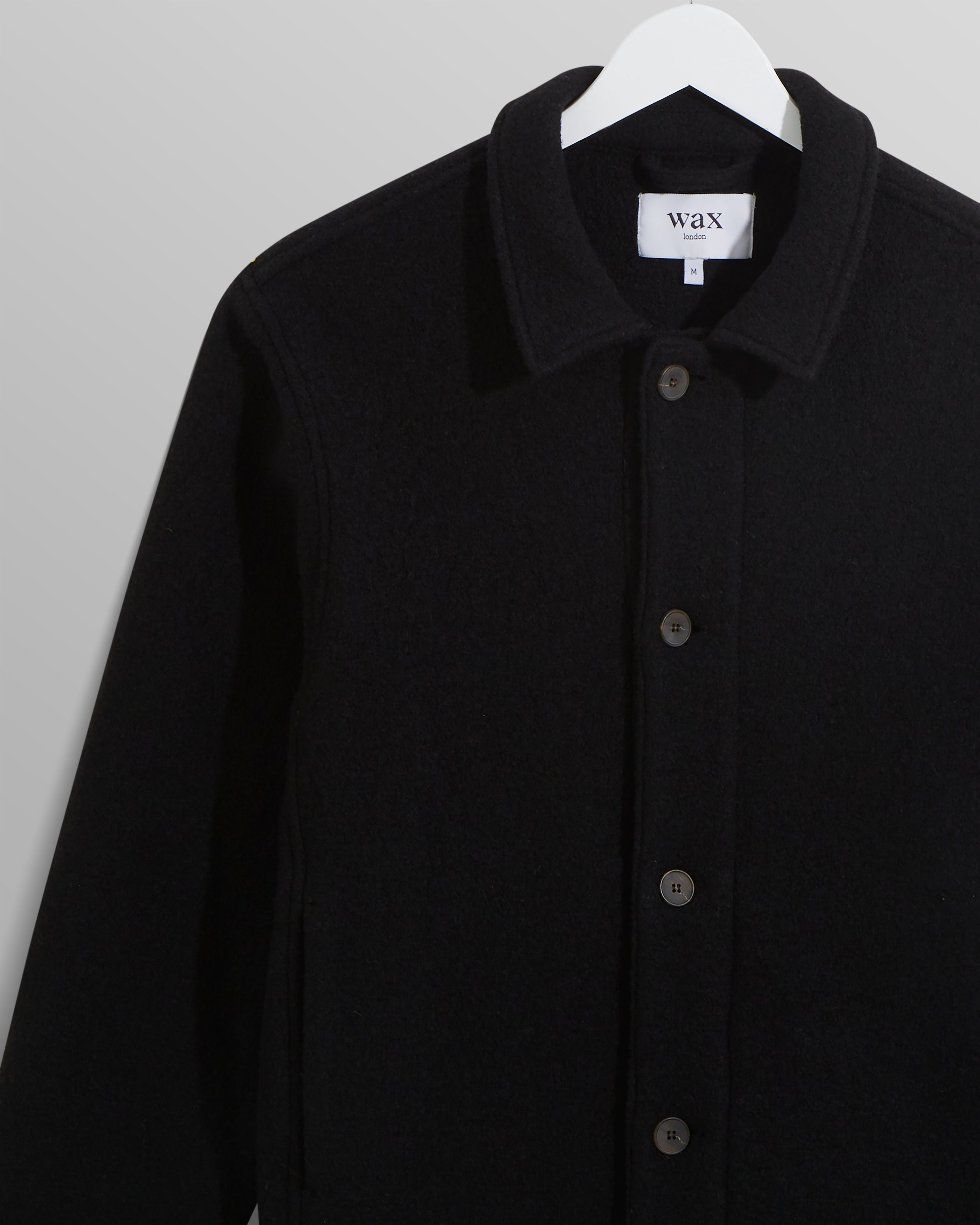 Iggy - Black Knitted Wool Jacket