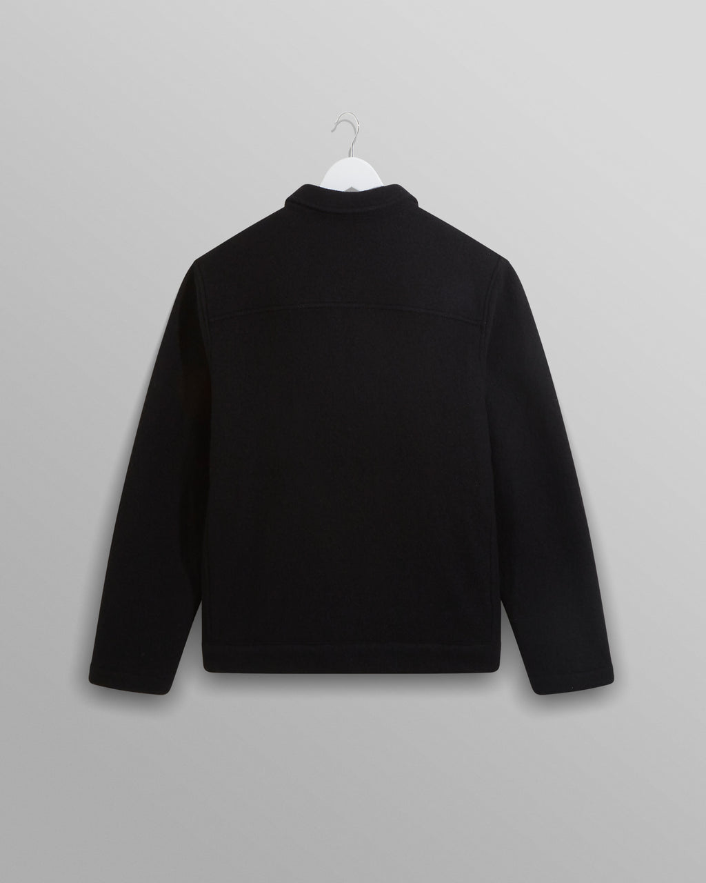 Iggy - Black Knitted Wool Jacket