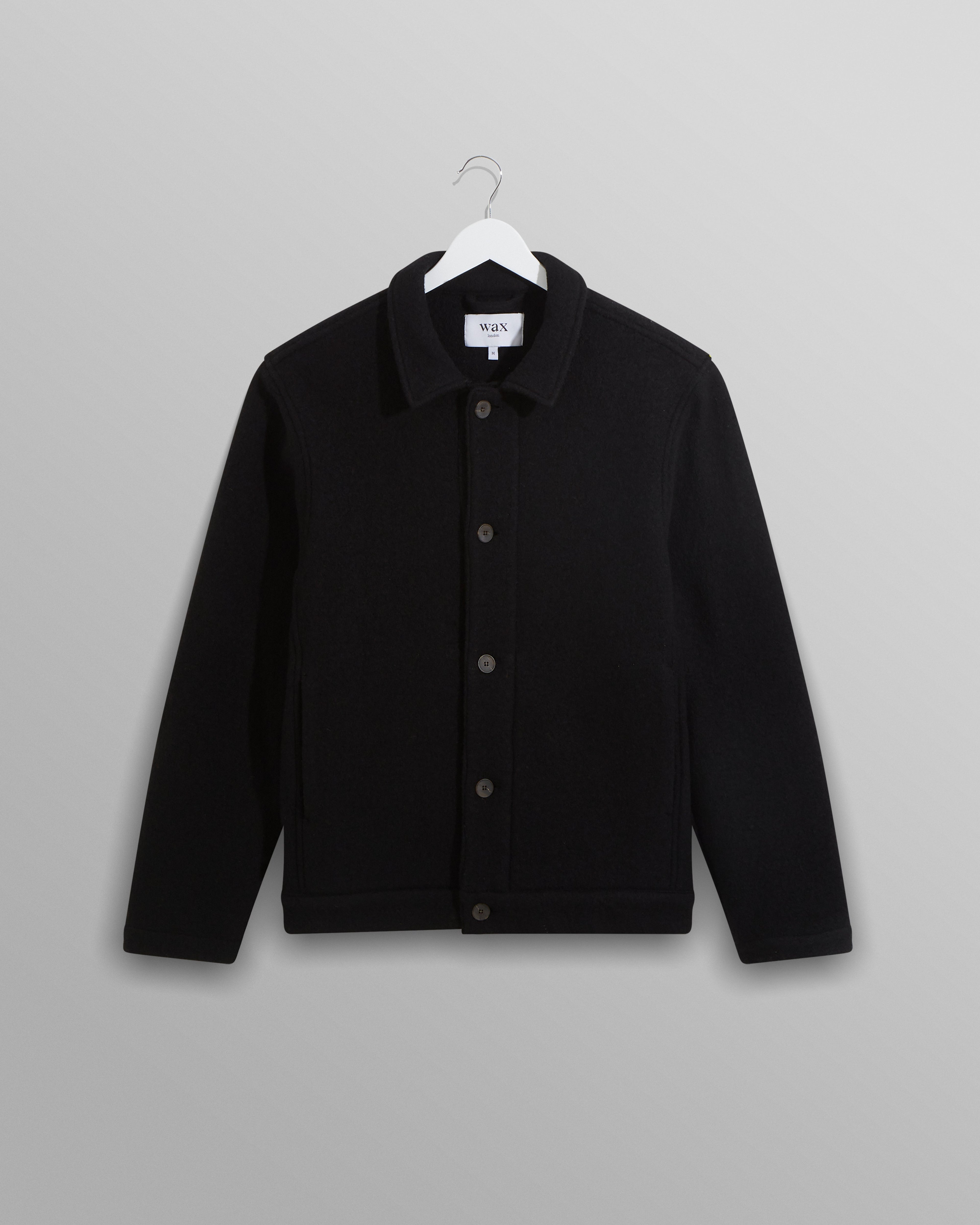 Iggy - Black Knitted Wool Jacket