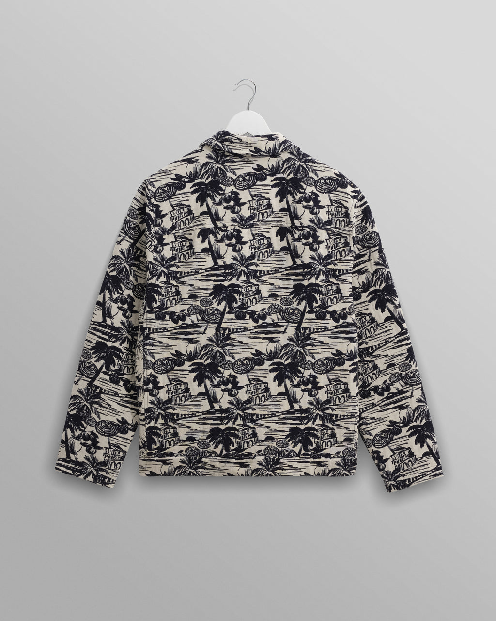 Iggy - Navy And Ecru Beach Jacquard Jacket
