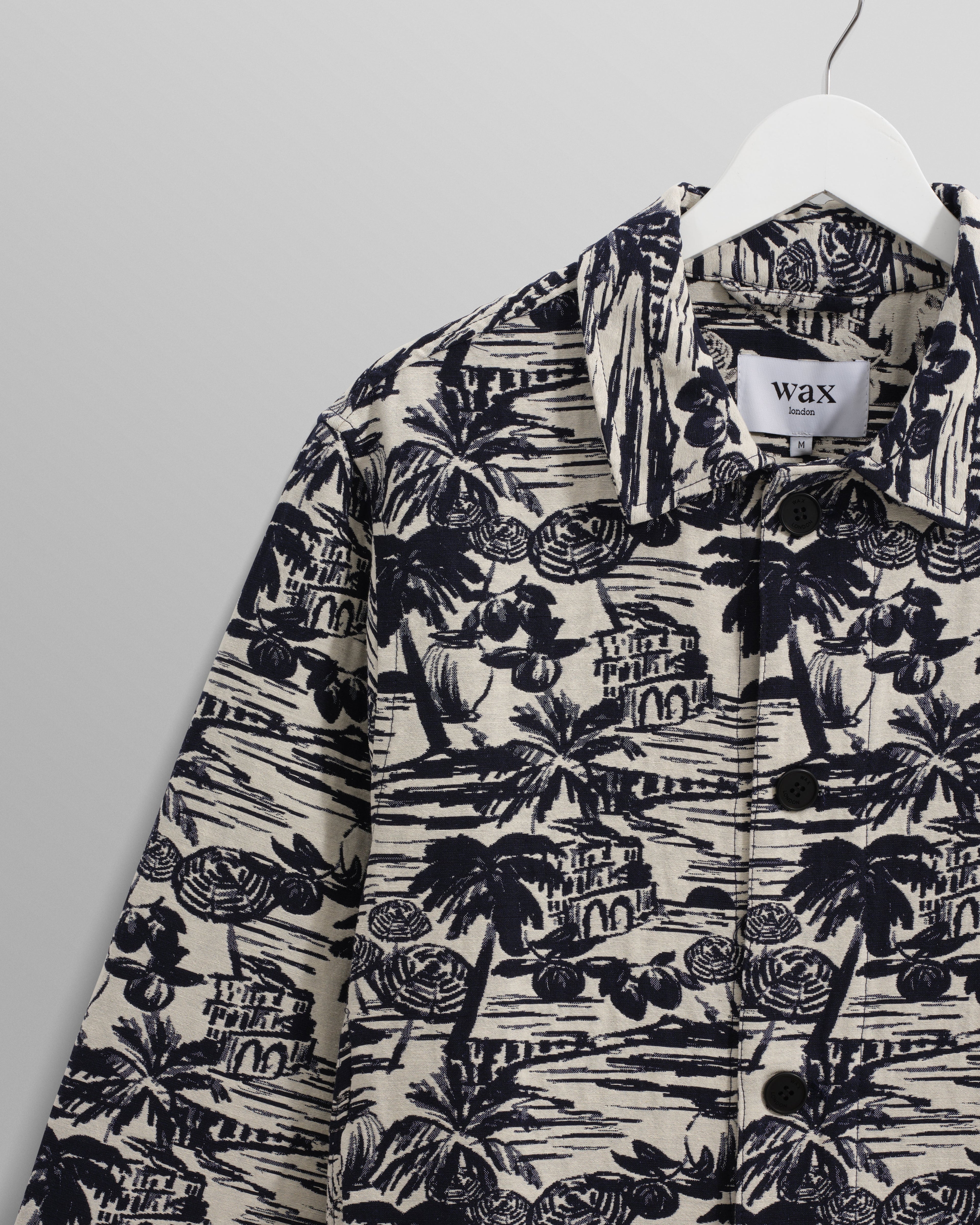Iggy - Navy And Ecru Beach Jacquard Jacket