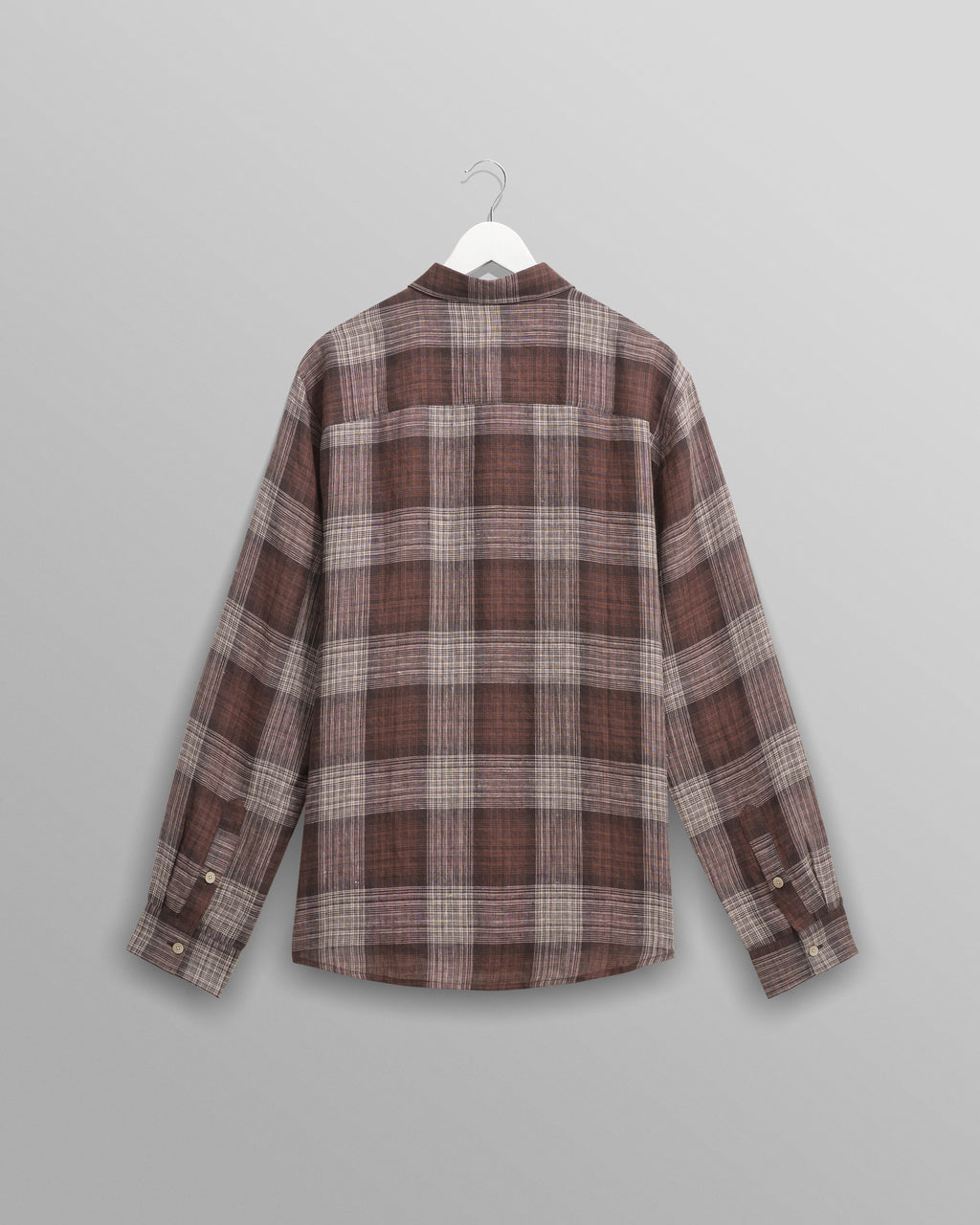 Jaunt - Brown Check Linen Shirt
