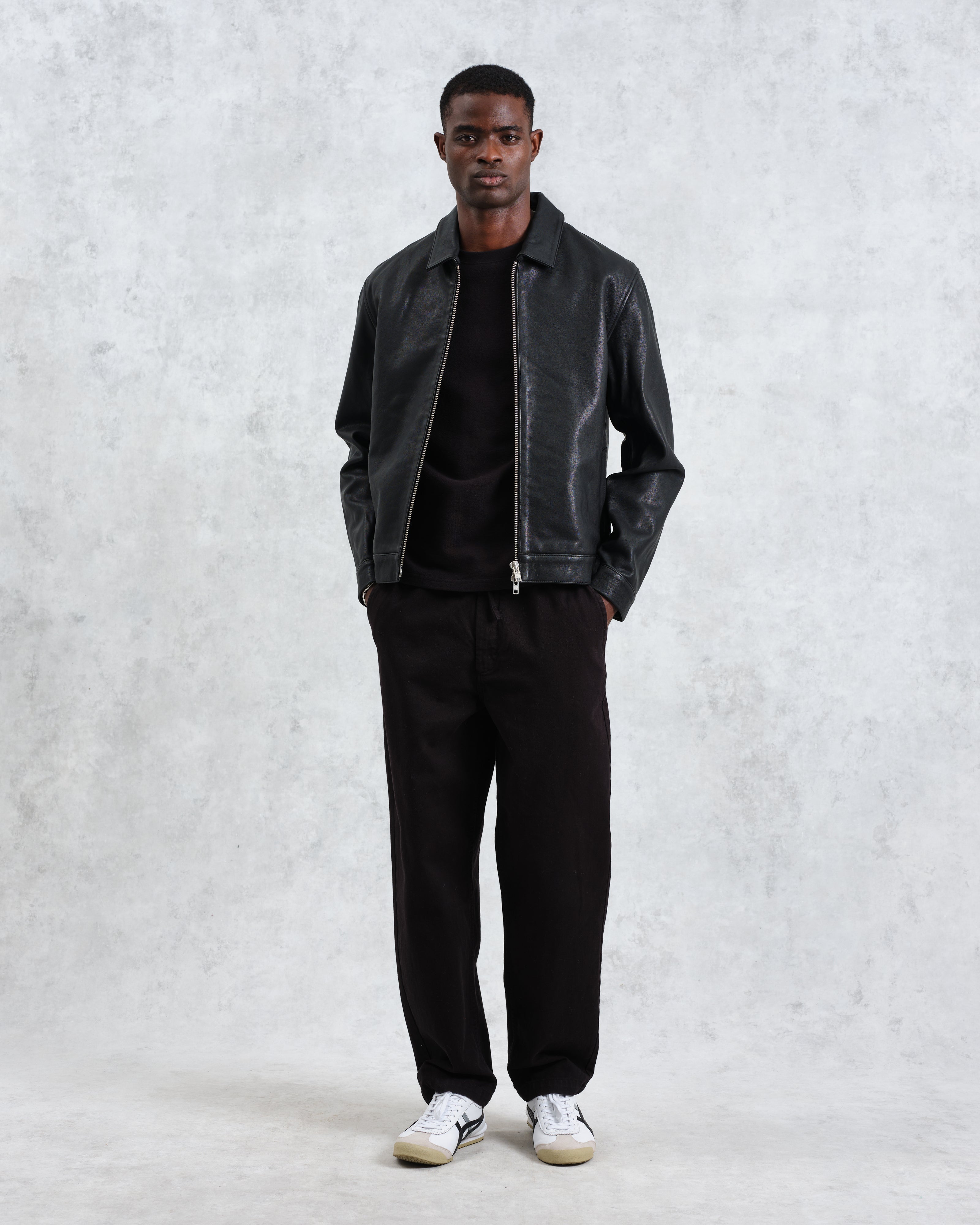 Kendal - Black Lamb Leather Jacket