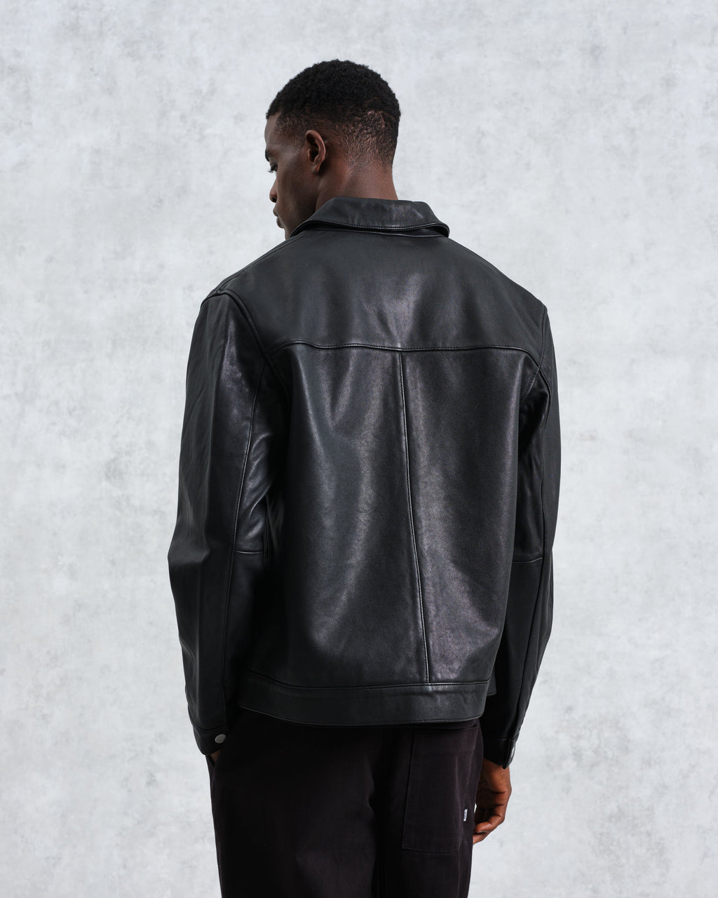 Kendal - Black Lamb Leather Jacket