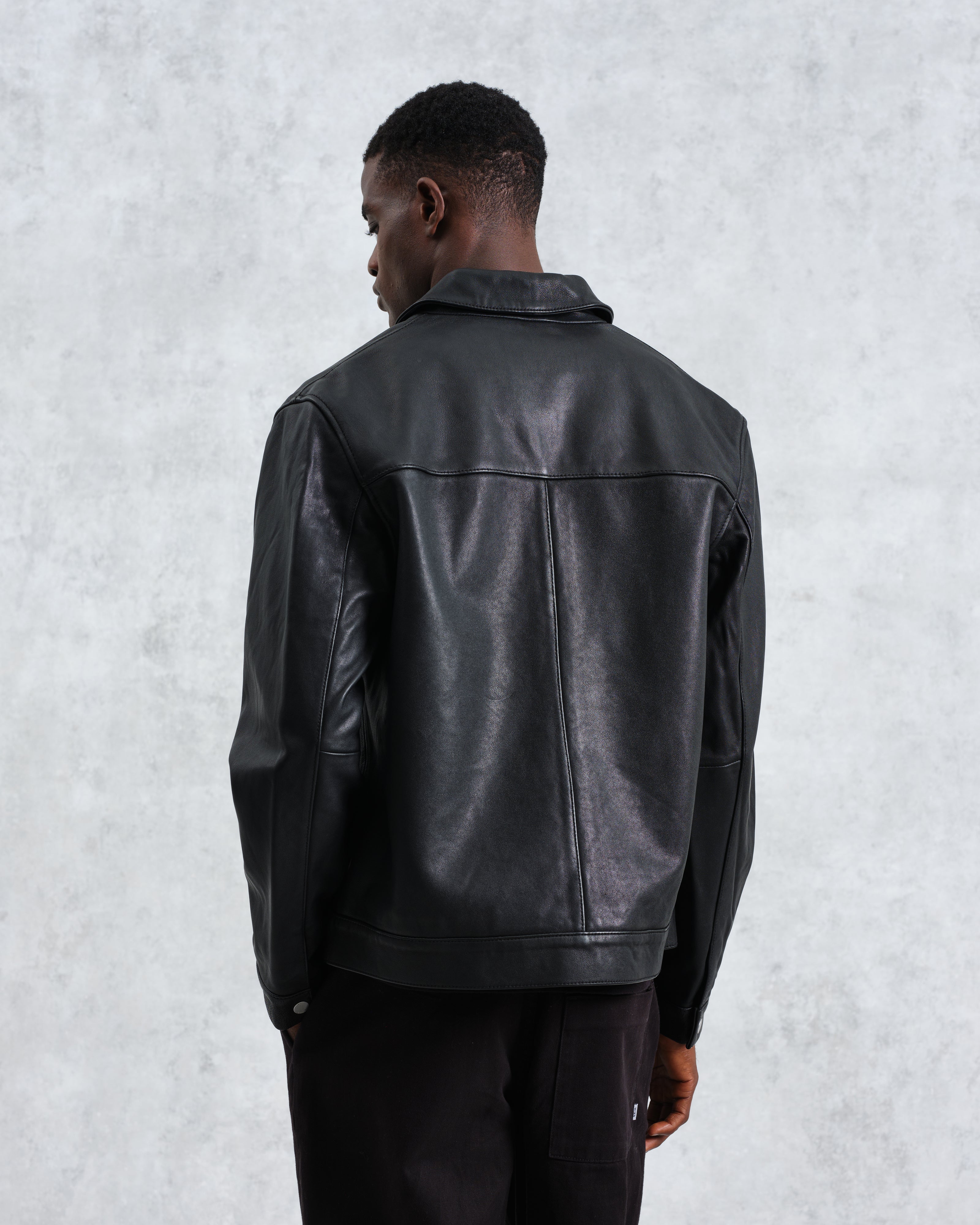 Kendal - Black Lamb Leather Jacket