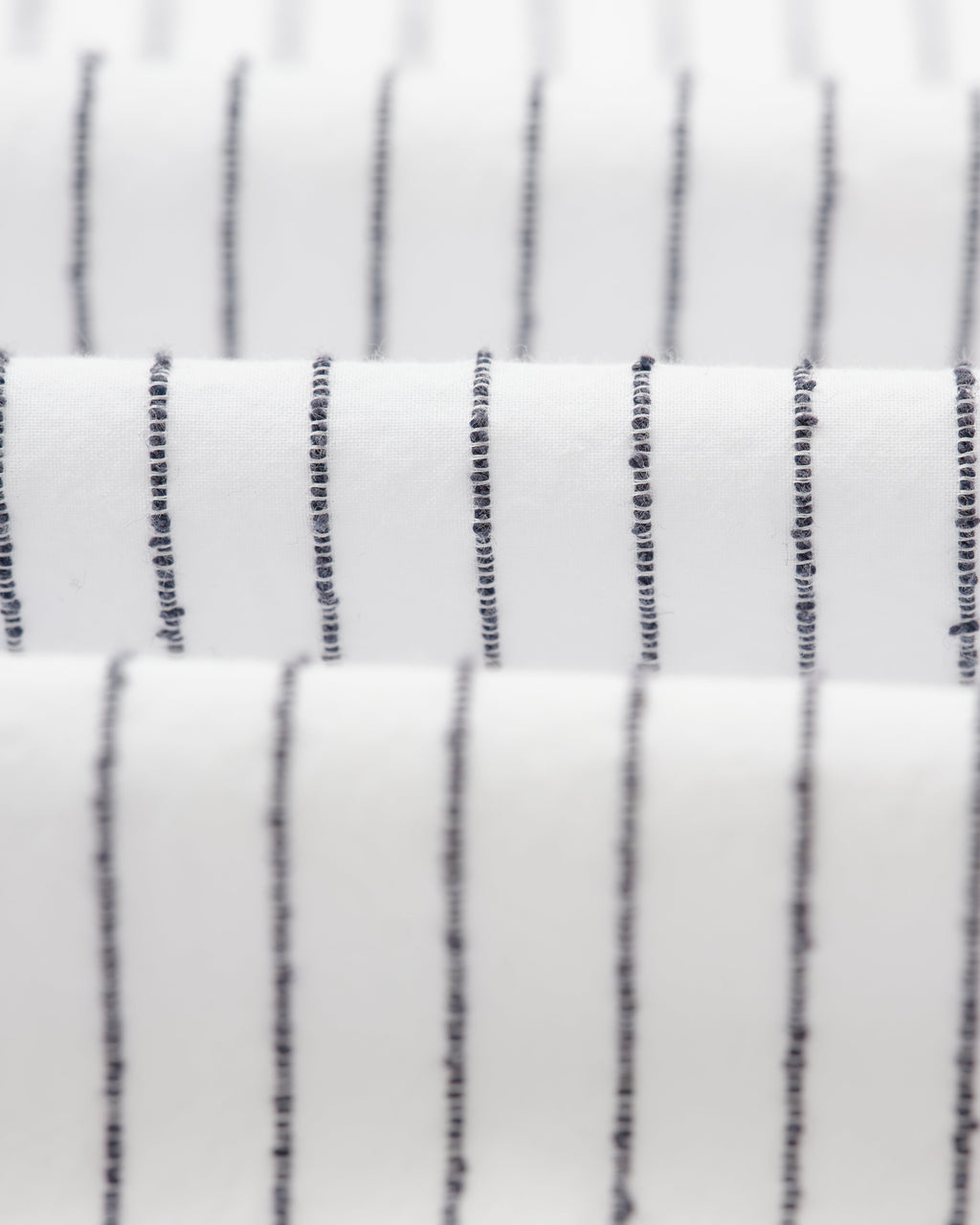 Kew - White Stripe Cotton-Poplin Short-Sleeve Shirt