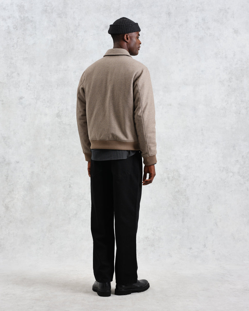 Knoll - Natural Wool Bomber Jacket