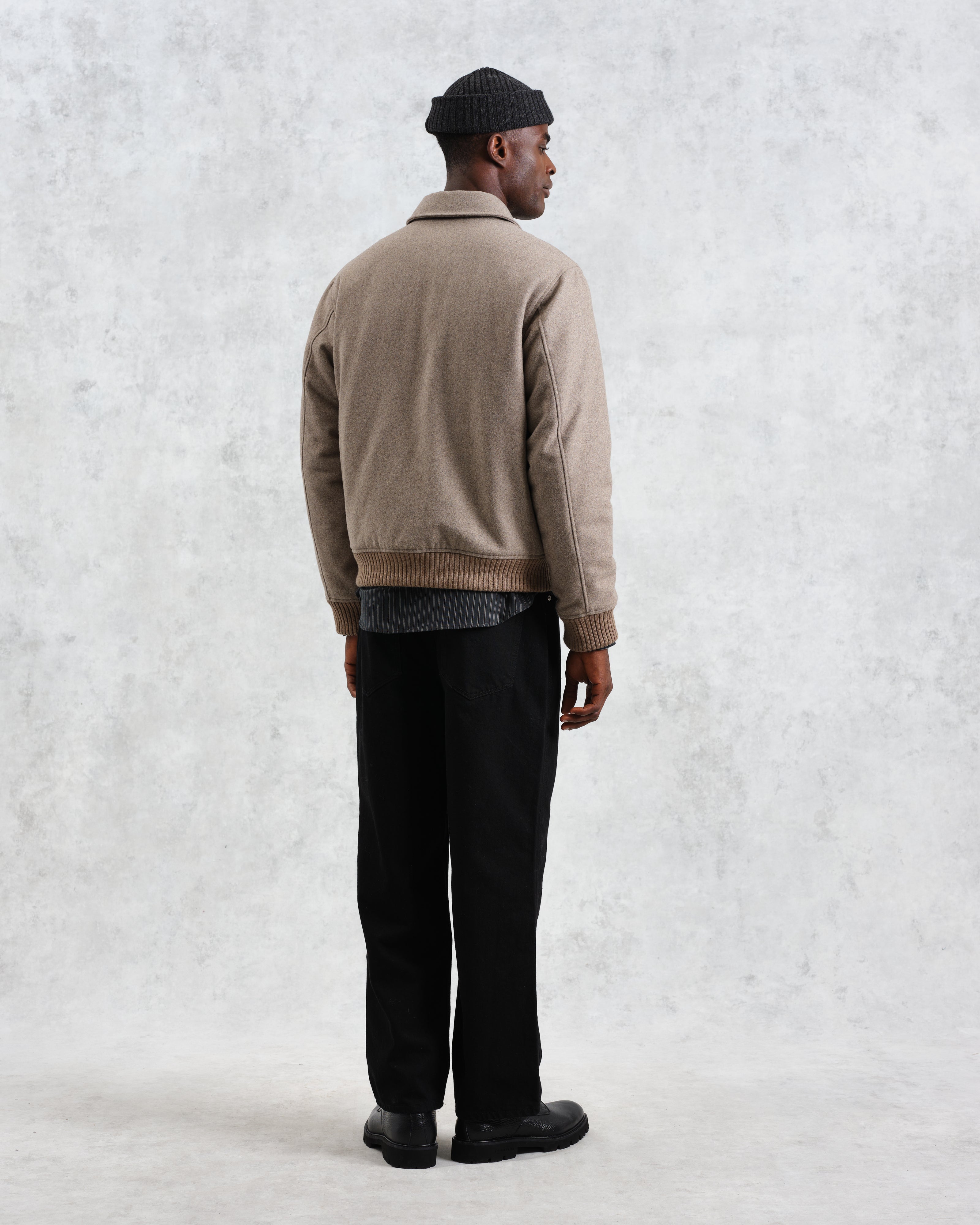 Knoll - Natural Wool Bomber Jacket