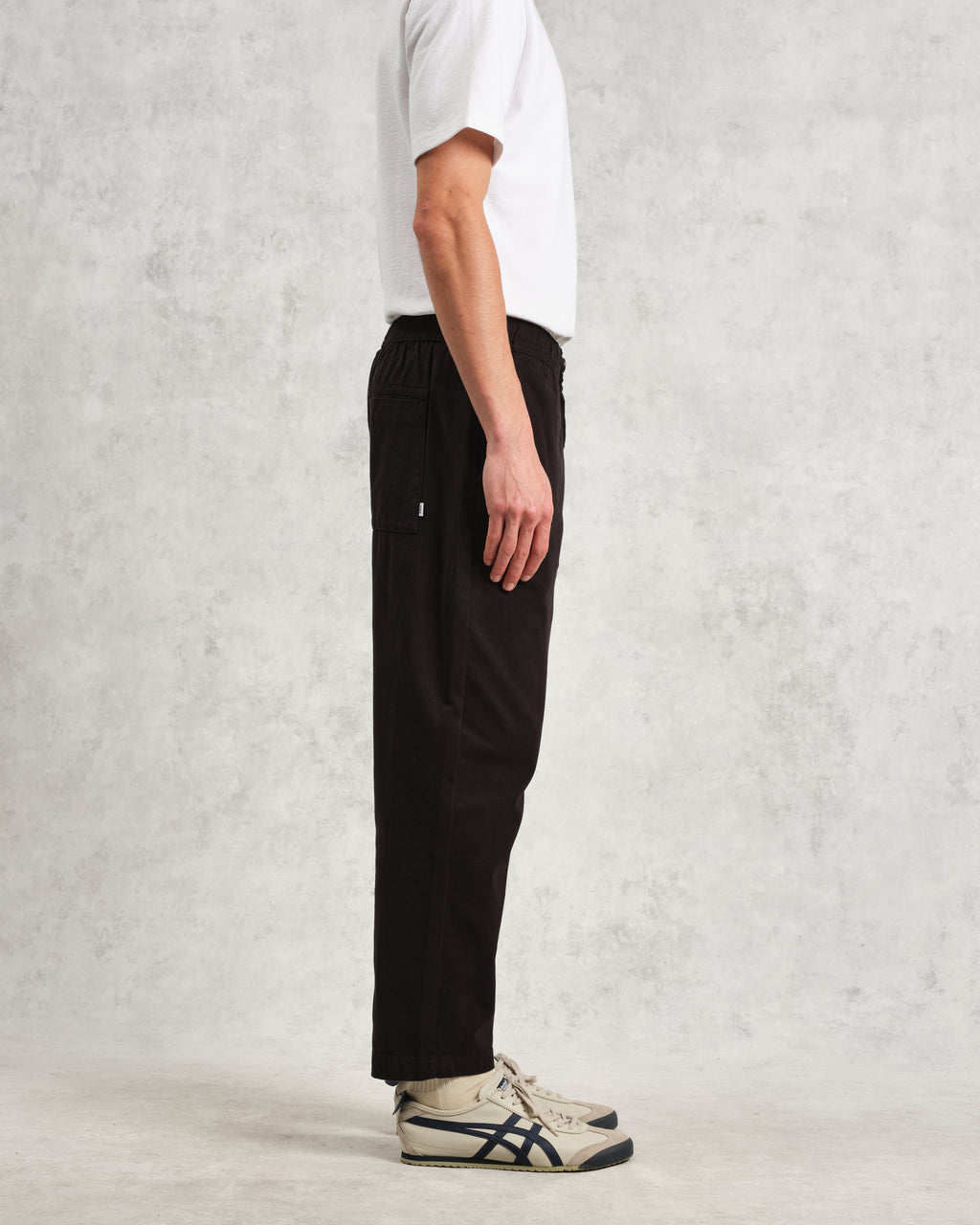 Kurt - Black Organic Cotton Trousers