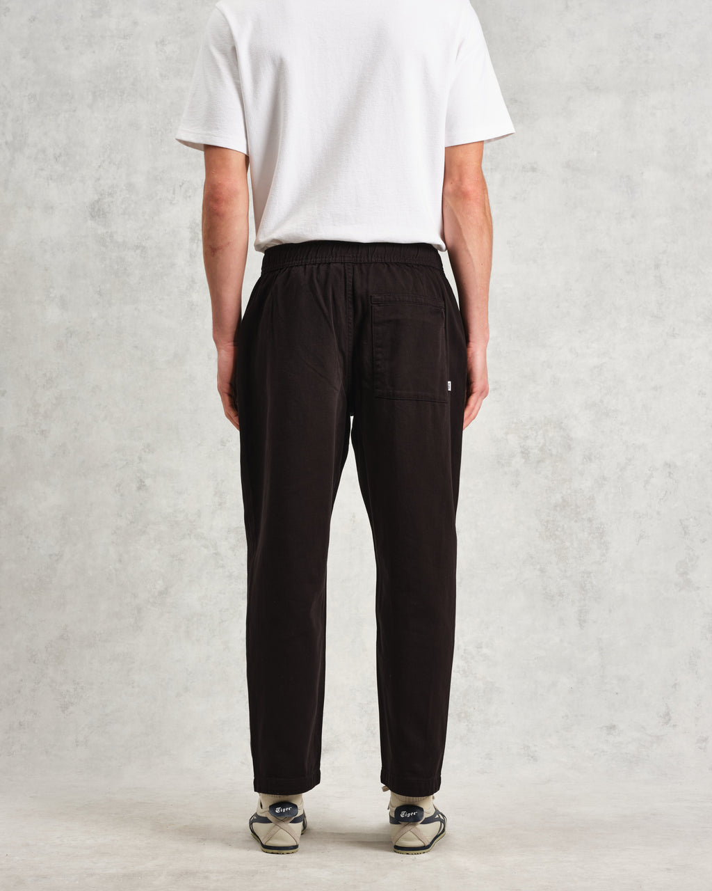 Kurt - Black Organic Cotton Trousers
