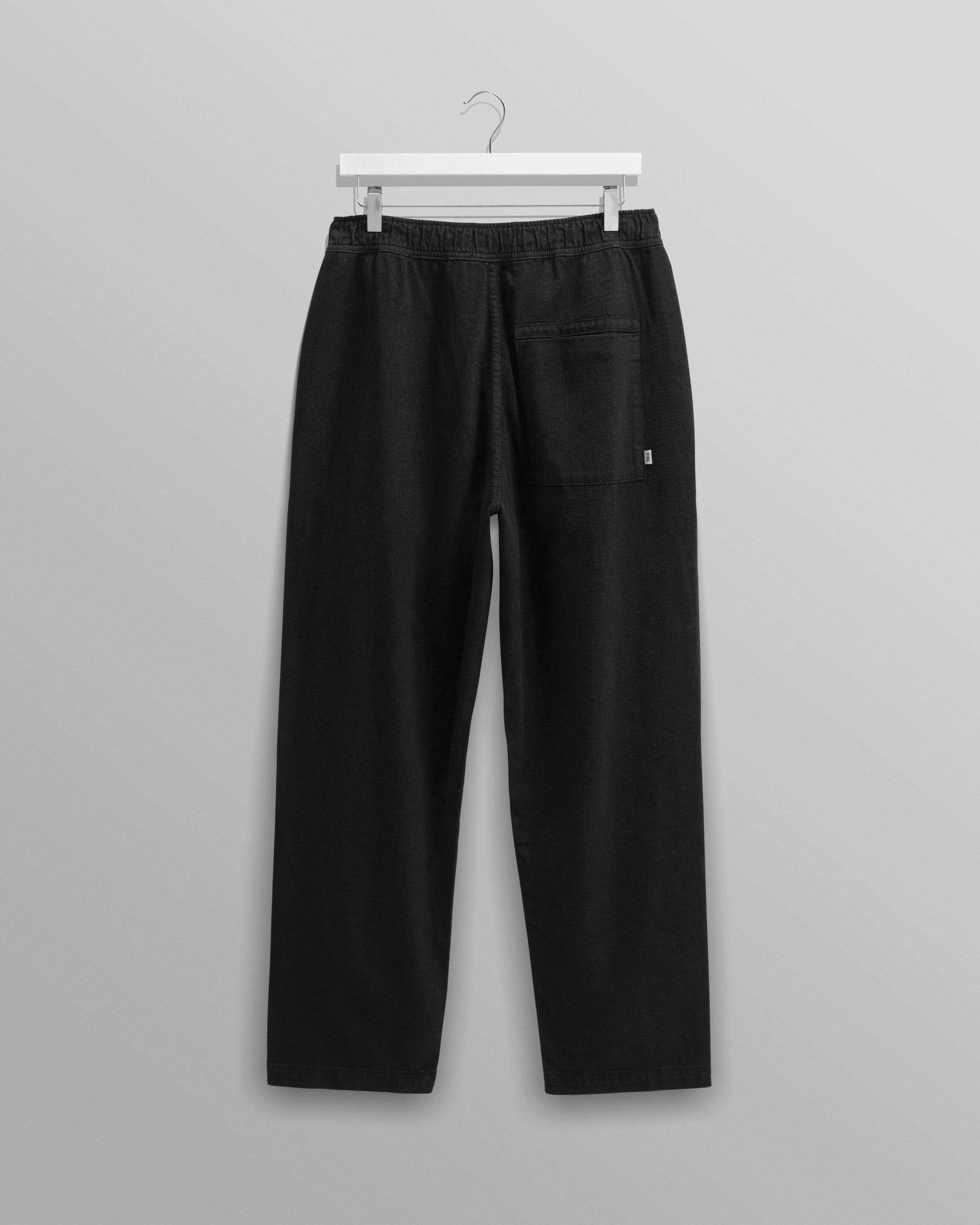 Kurt - Black Organic Cotton Trousers