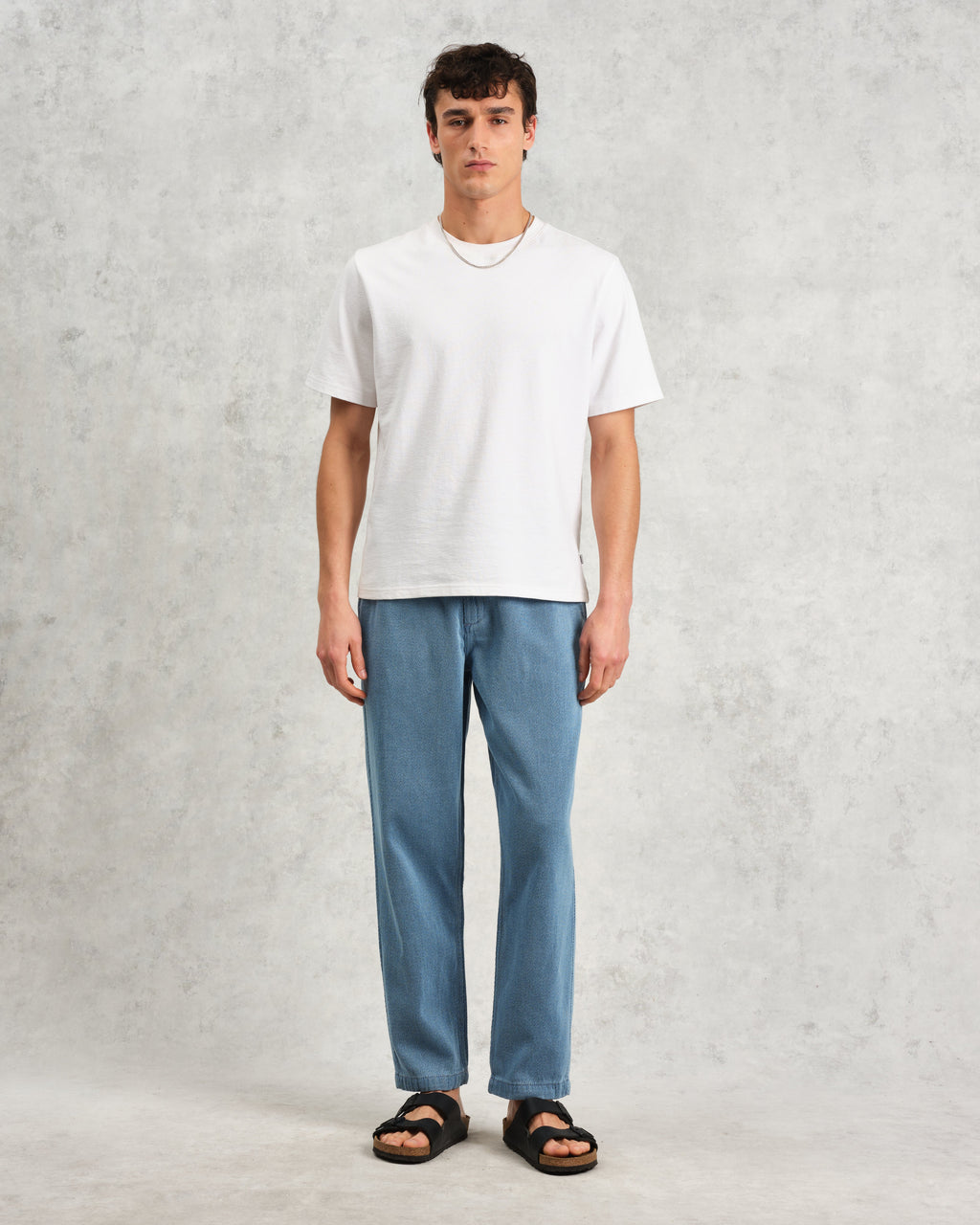 Kurt - Indigo Organic Cotton Trousers