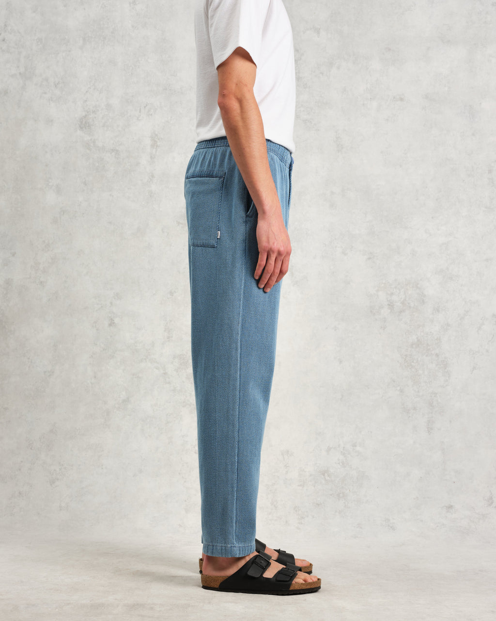 Kurt - Indigo Organic Cotton Trousers