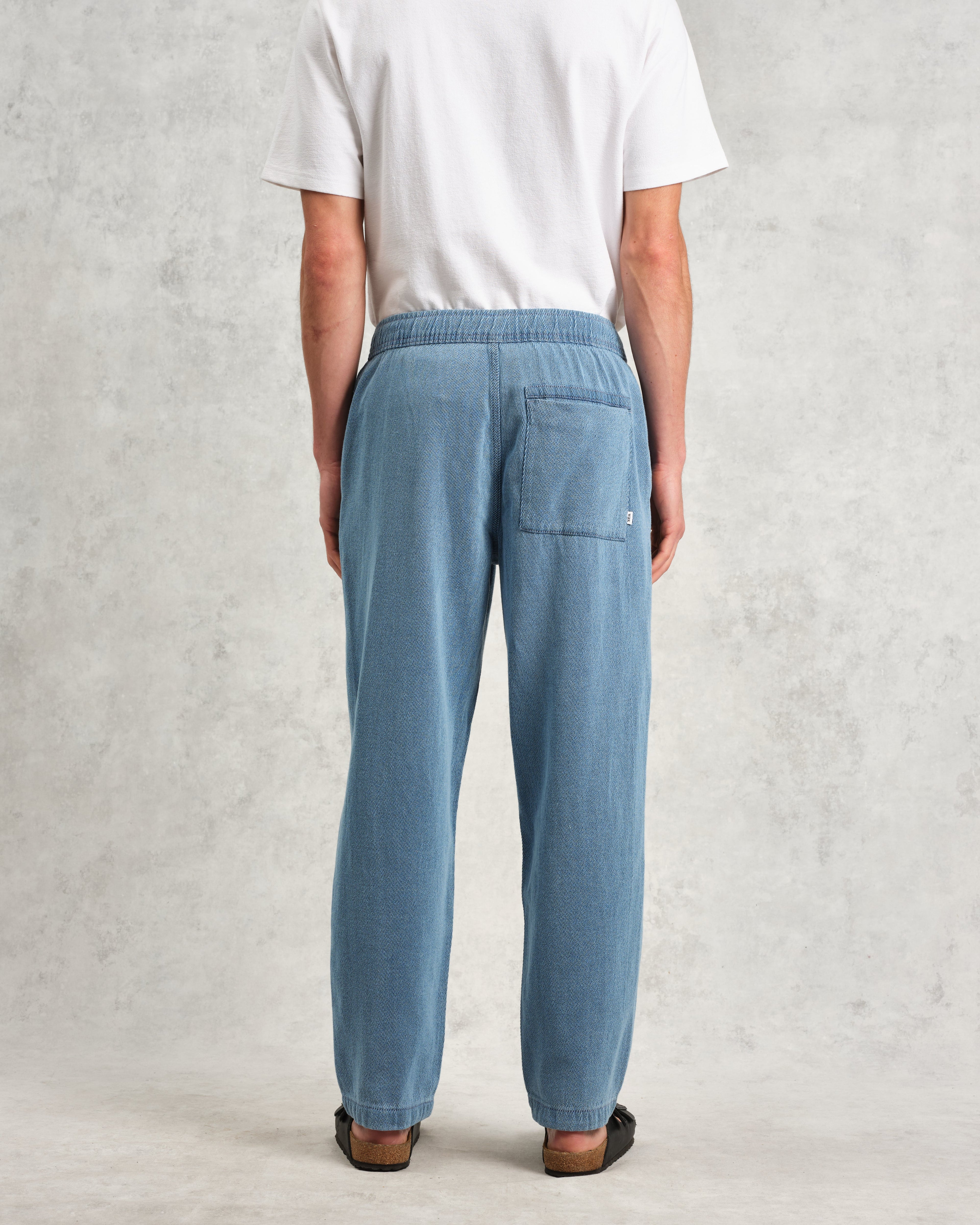 Kurt - Indigo Organic Cotton Trousers