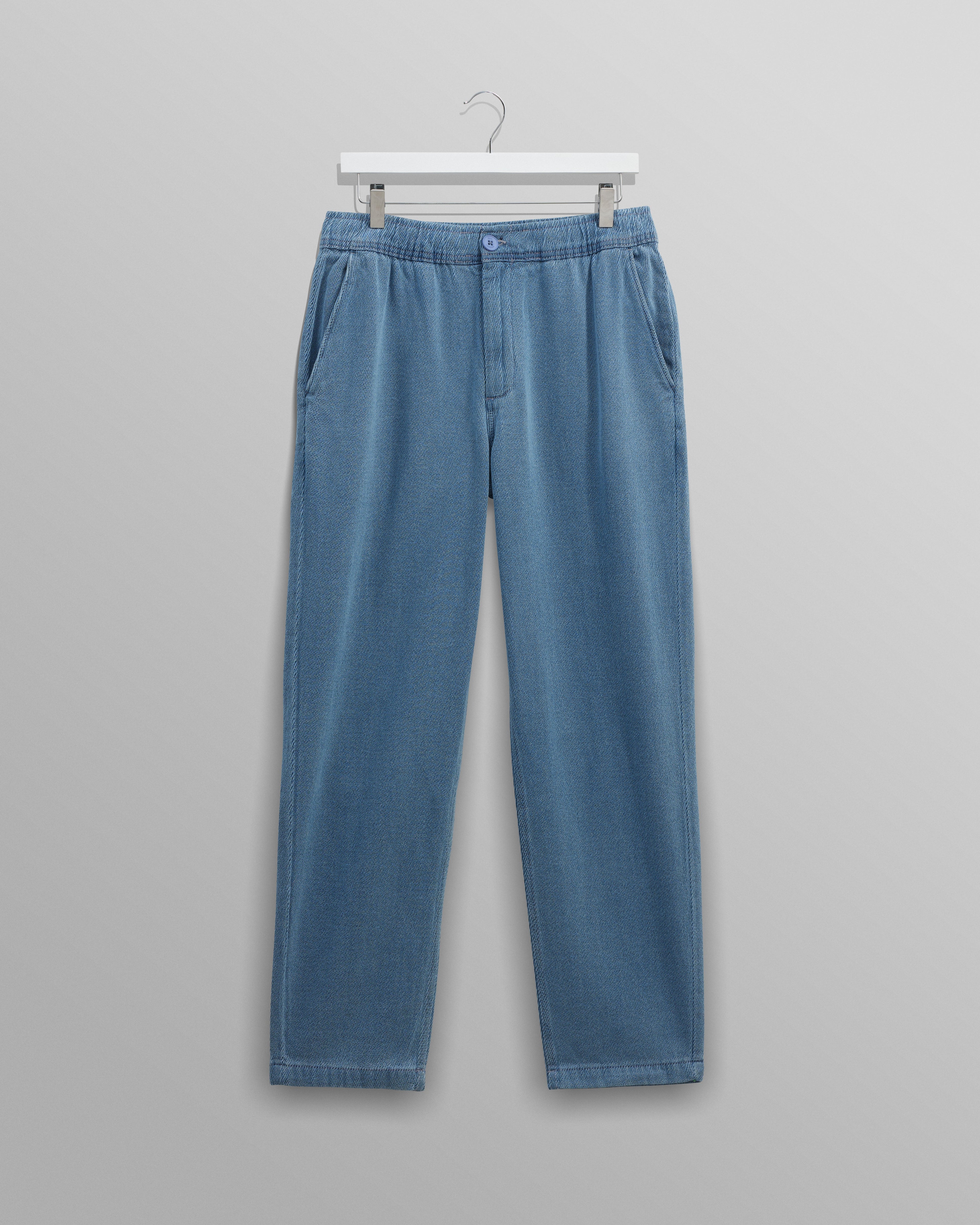 Kurt - Indigo Organic Cotton Trousers