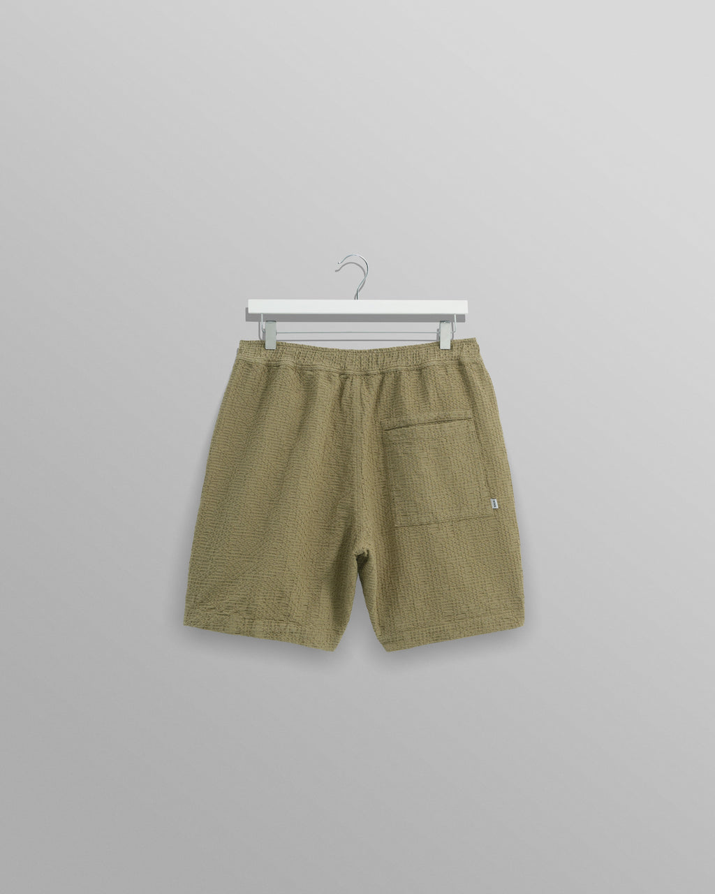 Kurt - Khaki Honeycomb Cotton Shorts
